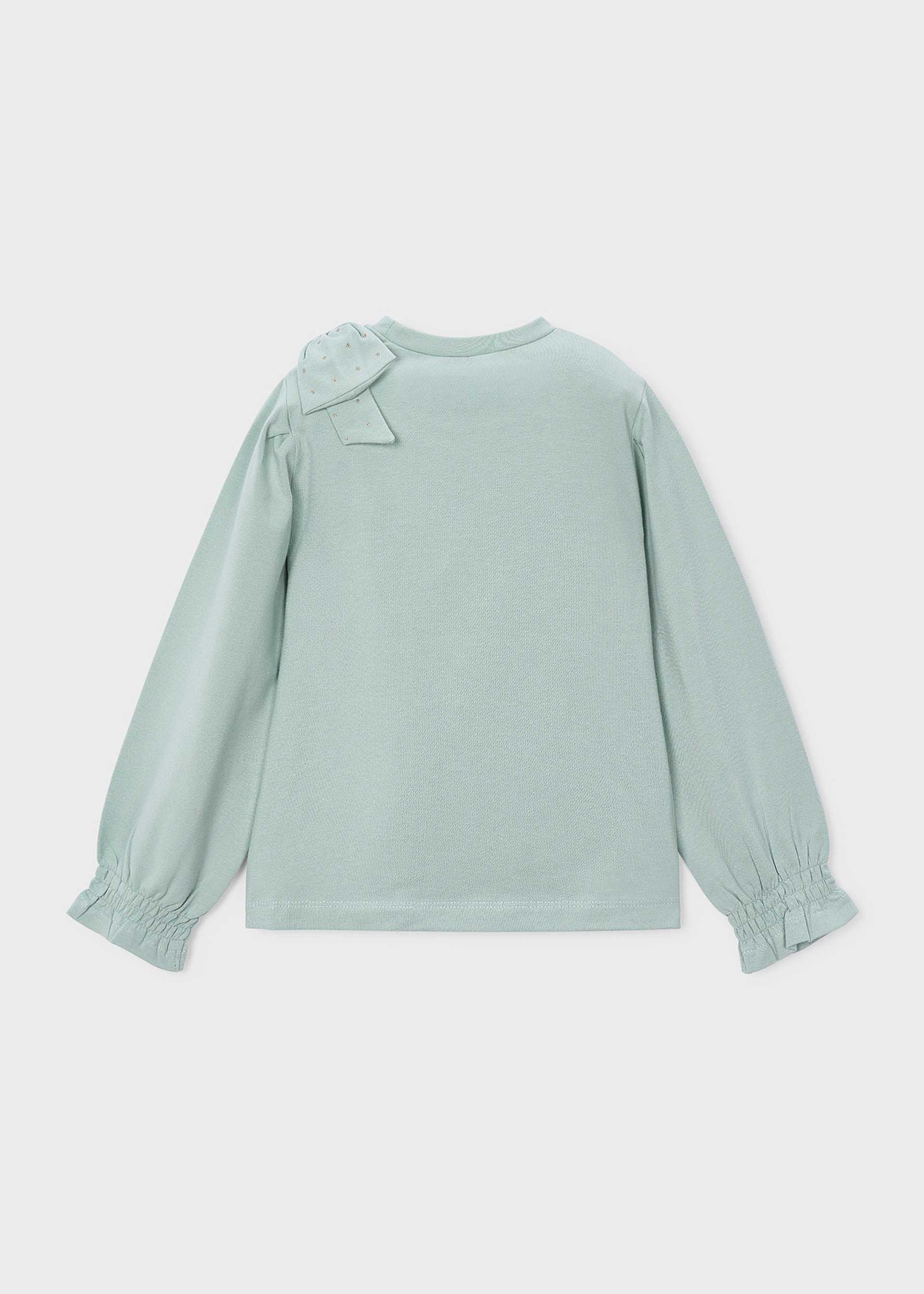 Tricou cu funda fetita
