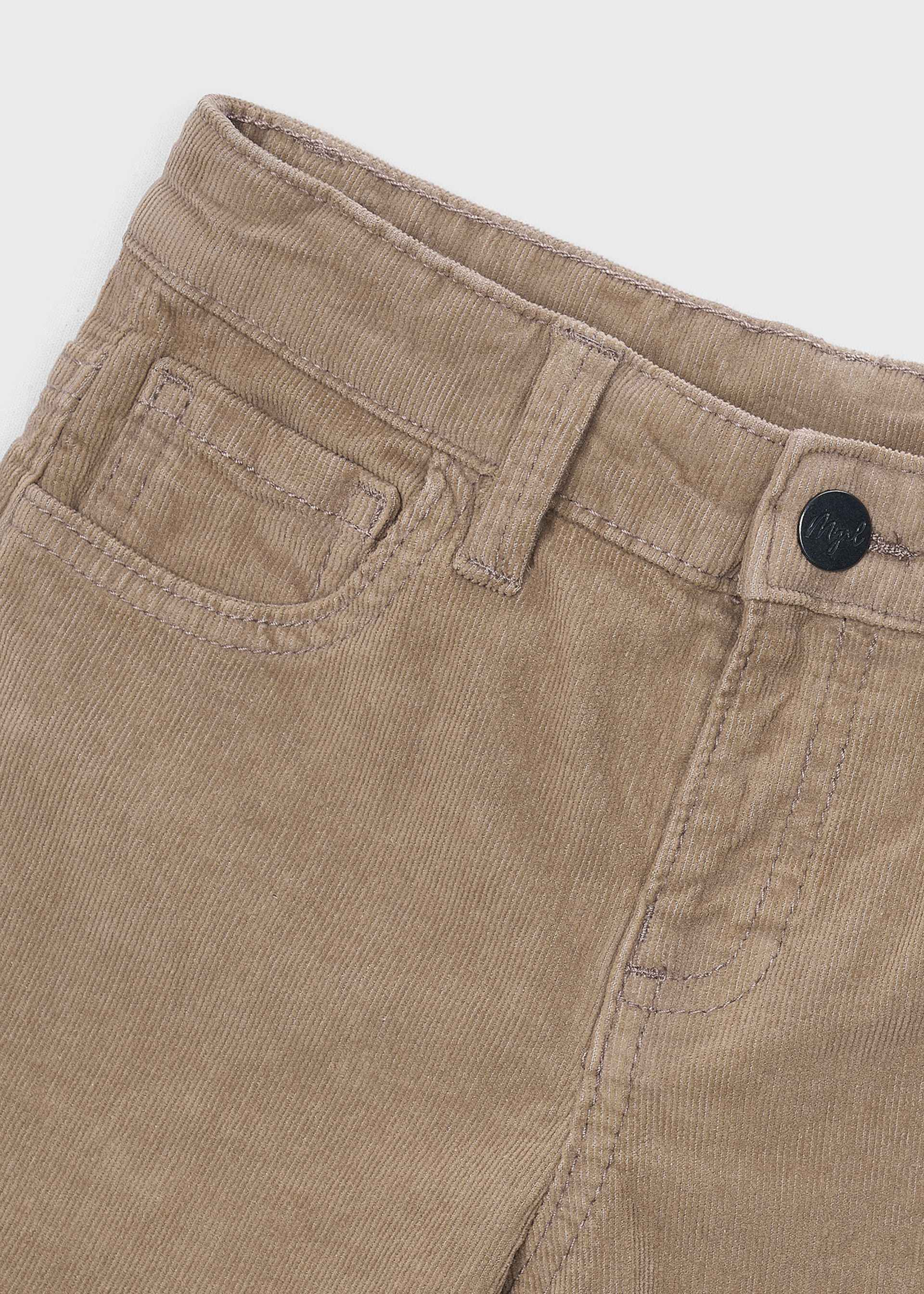 Pantalone basico velluto a costine bambino