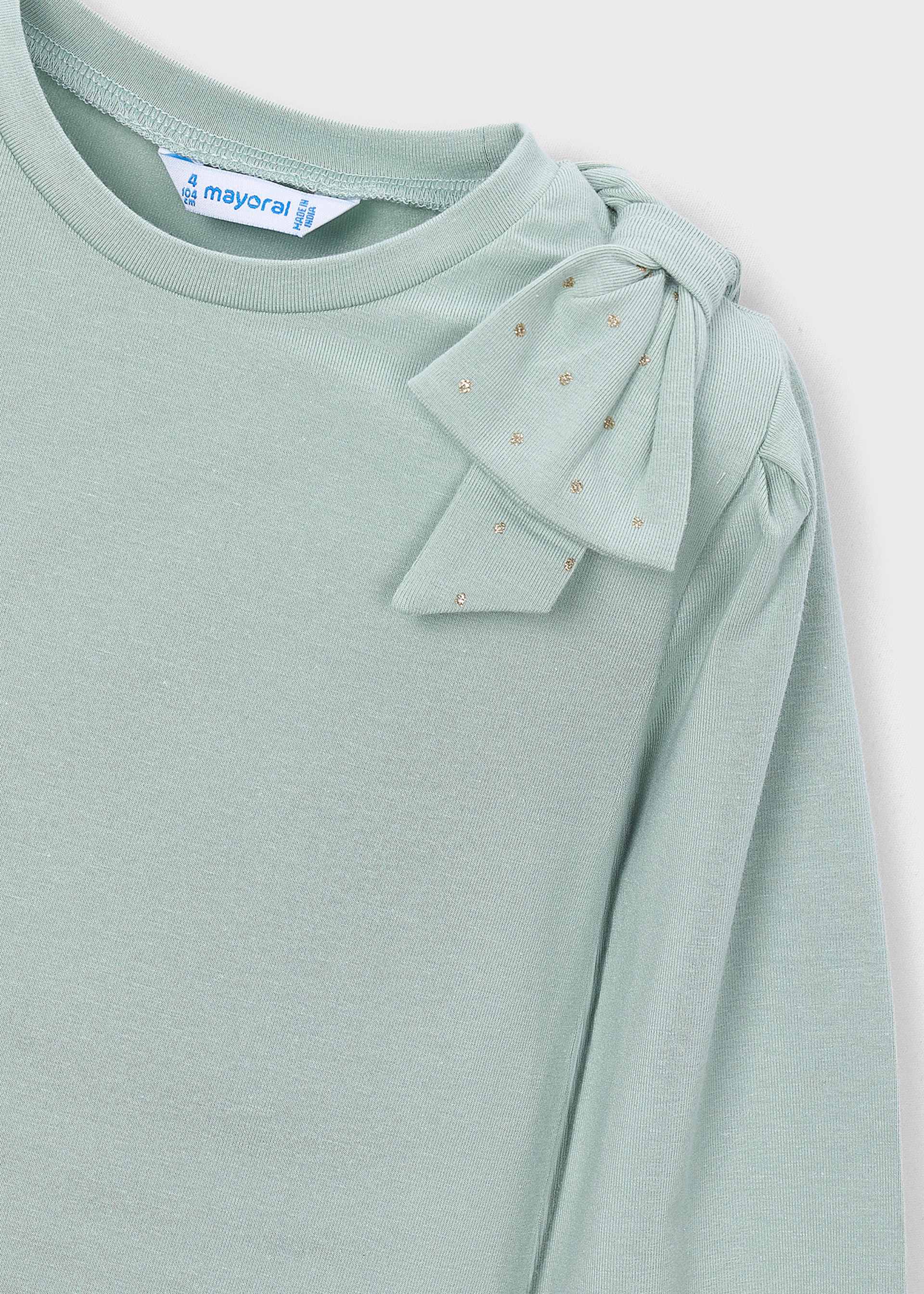 Tricou cu funda fetita