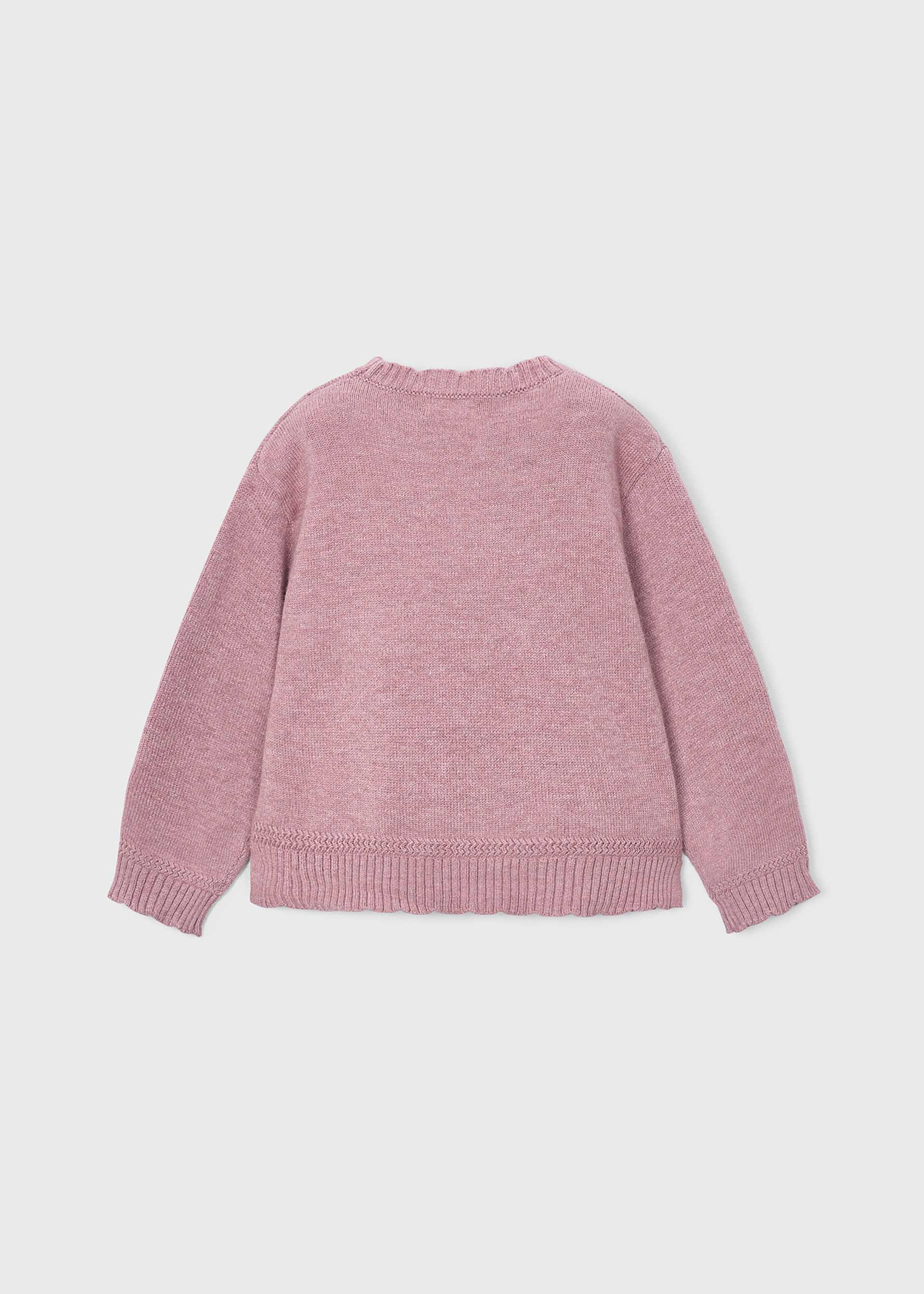 Sweter z dzianiny dla dziewczynki