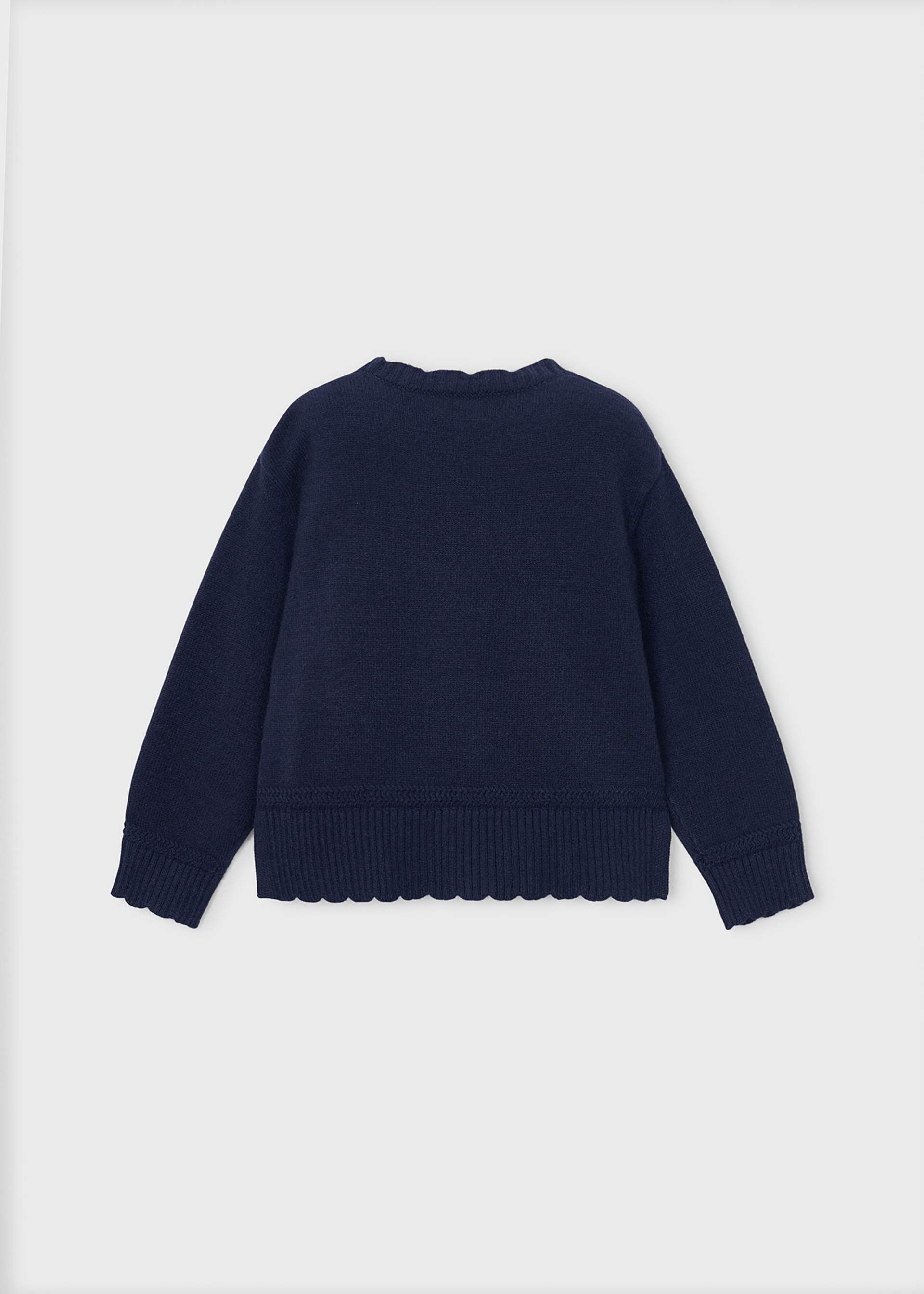 Girl's knitted jumper