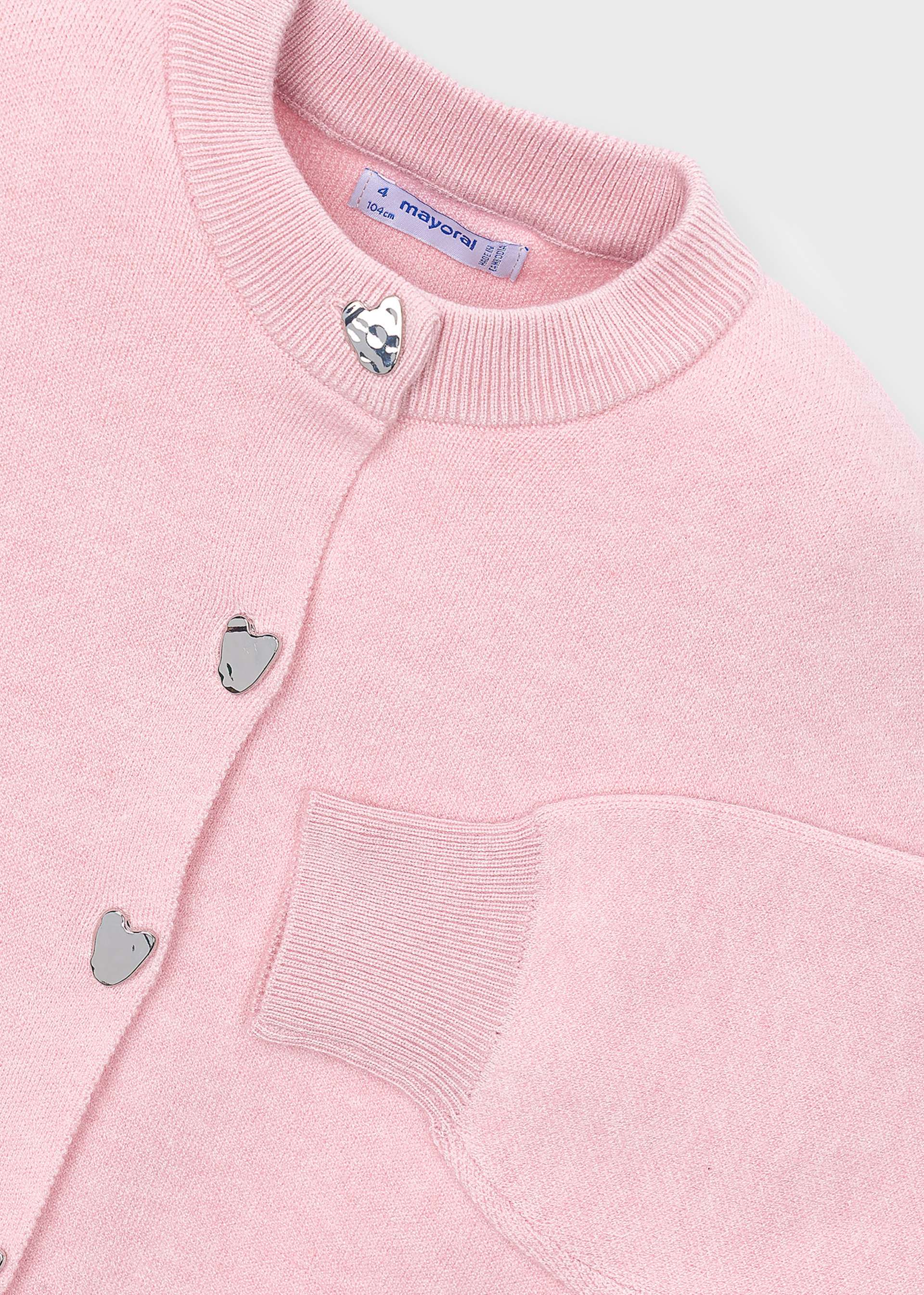 Cardigan en tricot fille