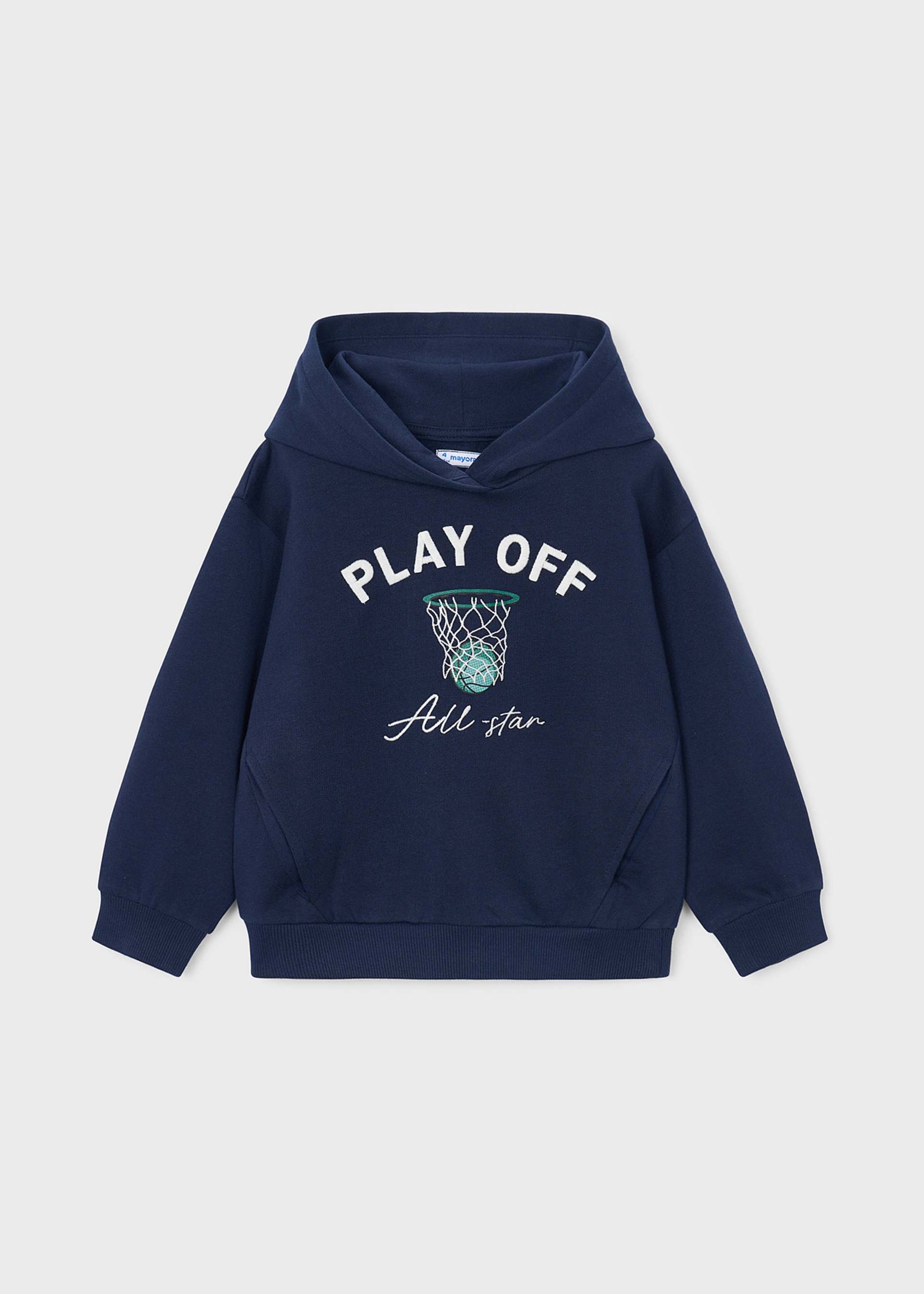 Sudadera bordados niño