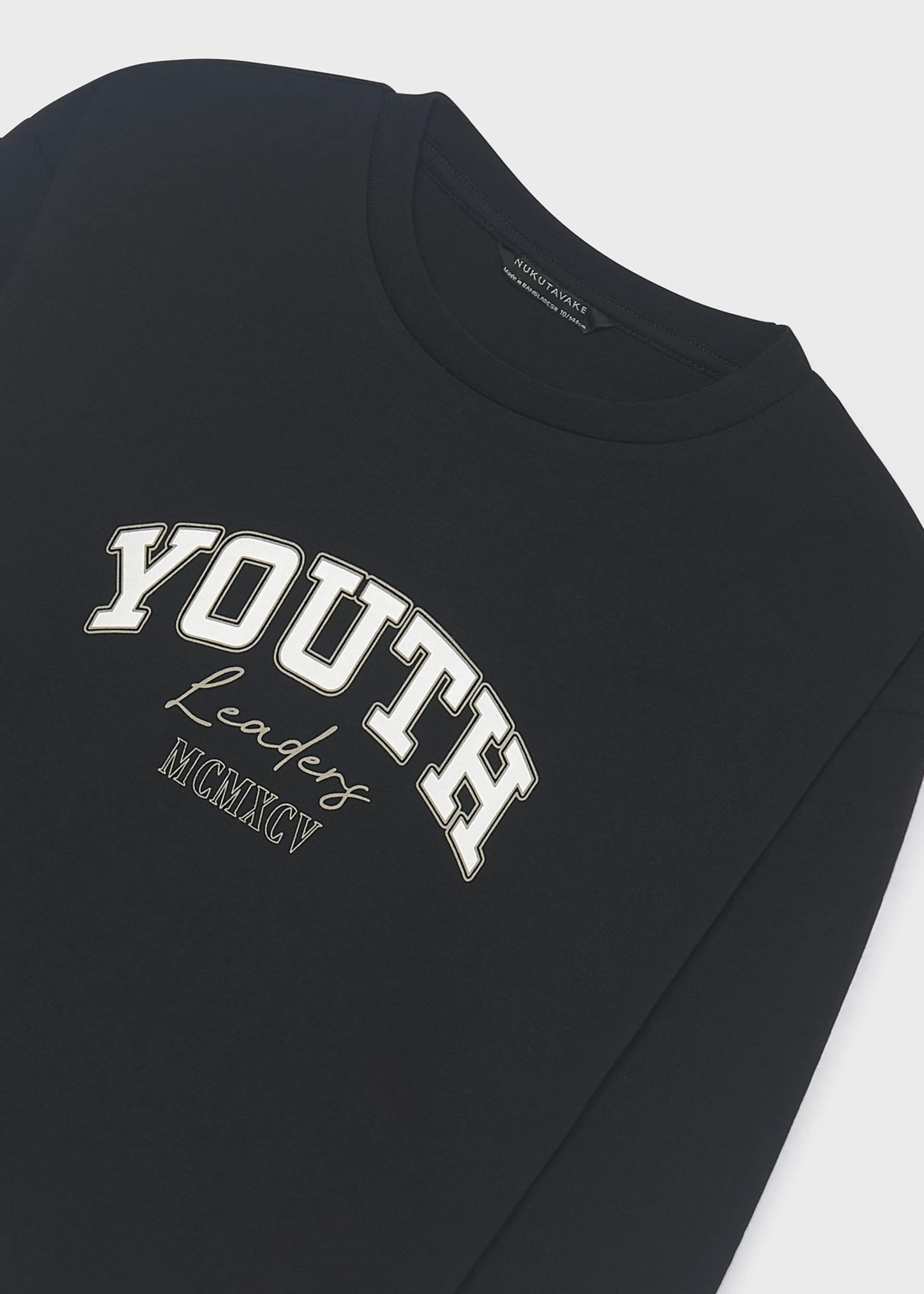 Basic letter T-shirt for men