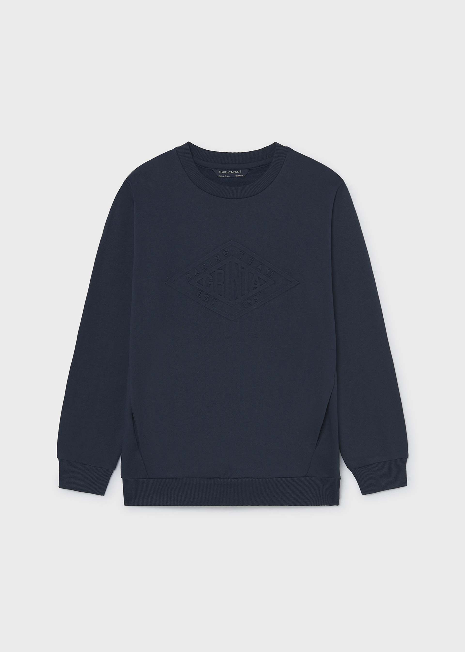 Boy Embossed Sweatshirt