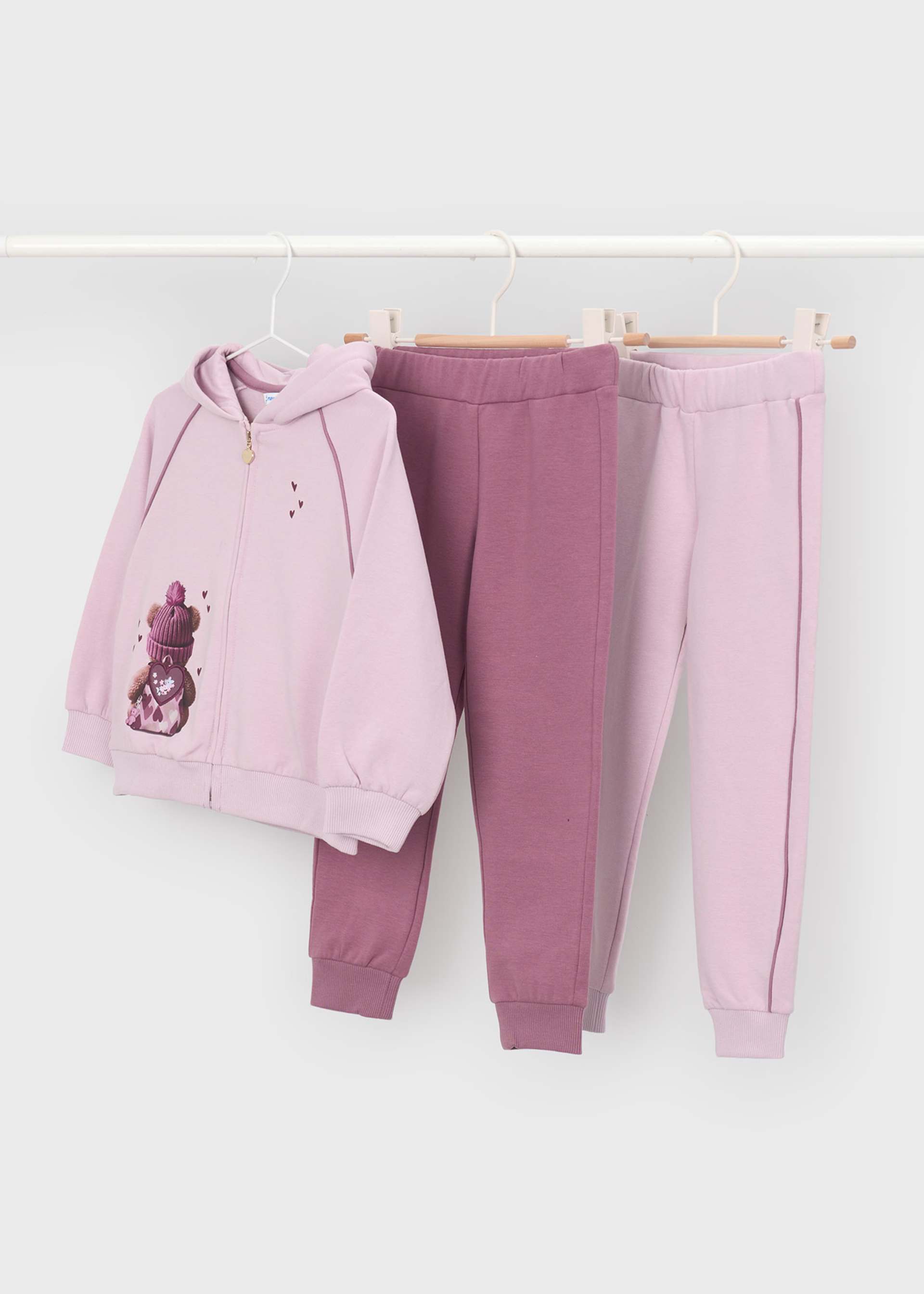Jogginganzug 2 Hosen Mädchen