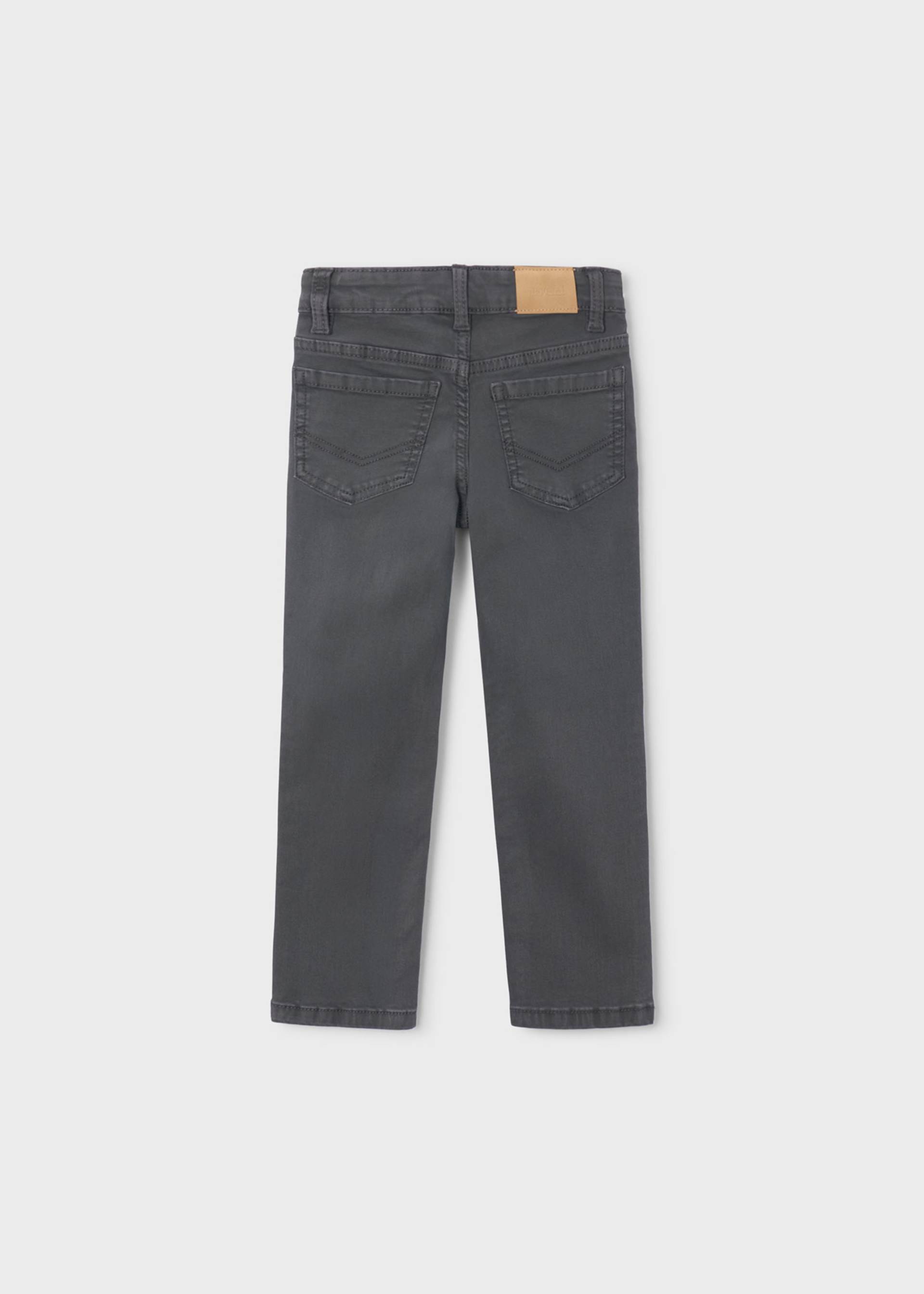 Spodnie basic slim fit z kieszeniami dla chłopca