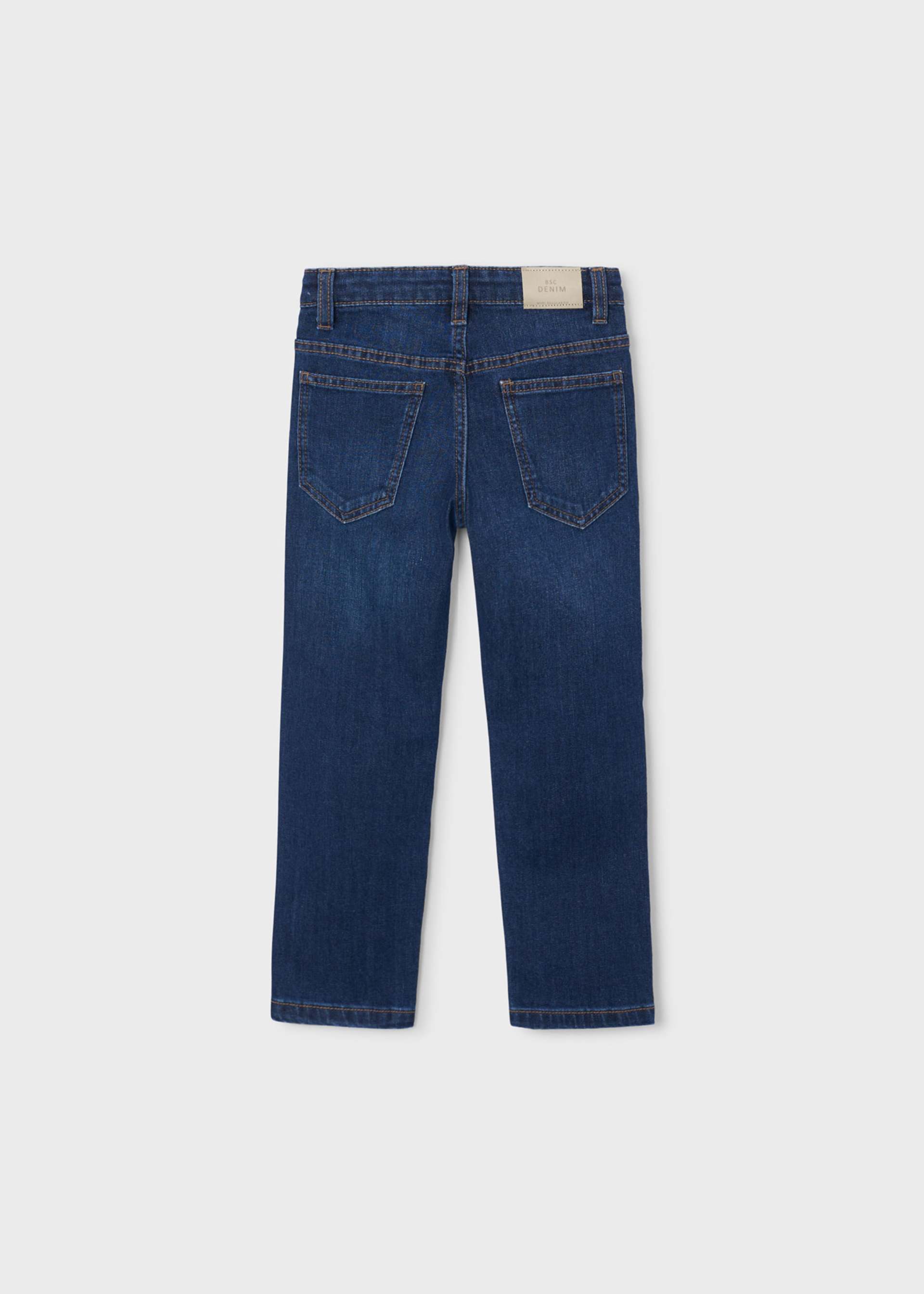 Pantalón vaquero básico regular fit niño