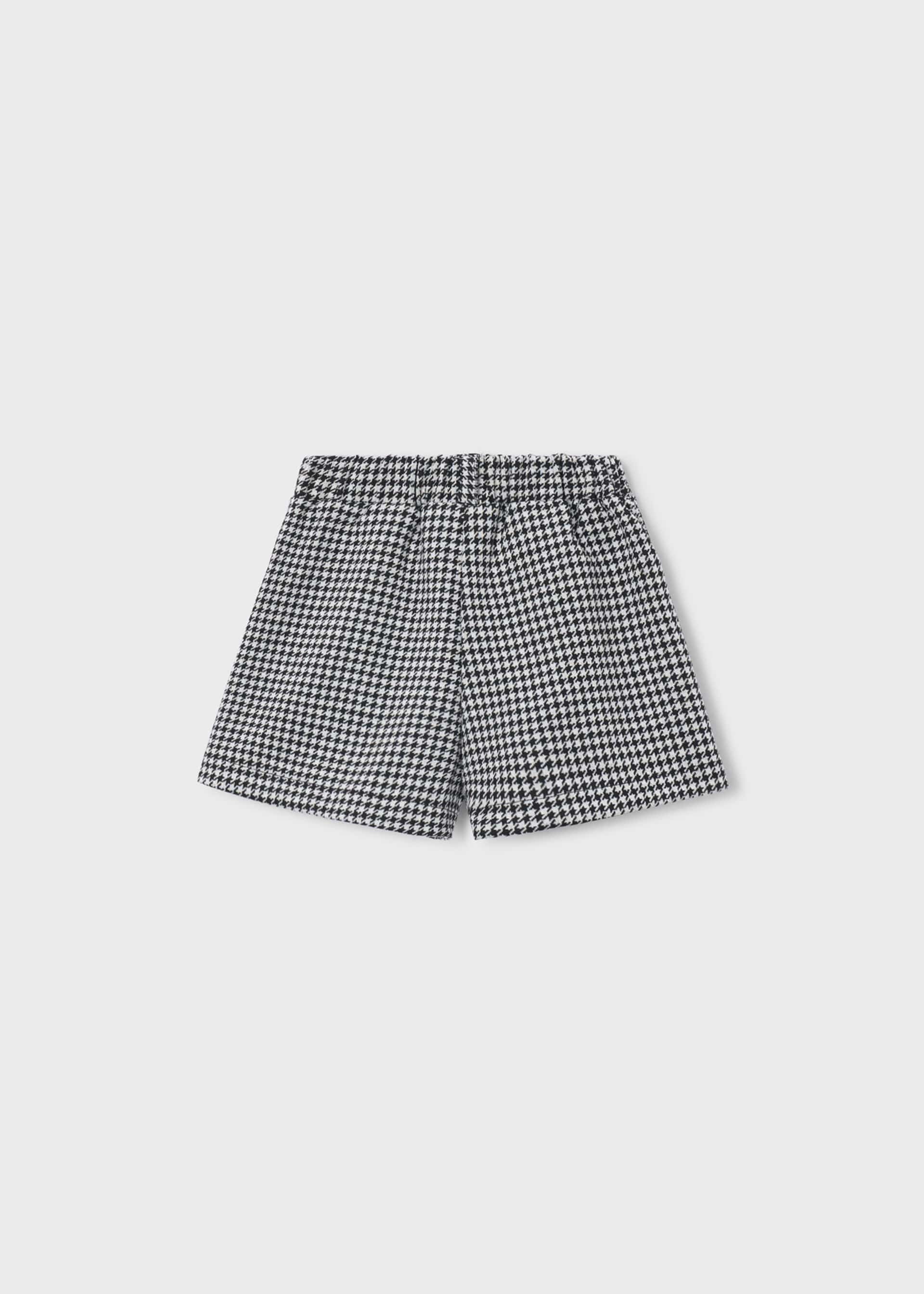 Gonna pantalone quadri bambina