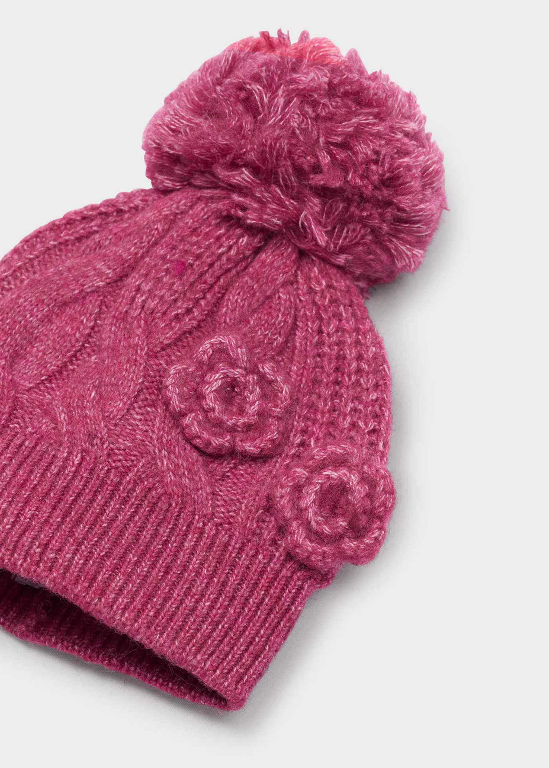 Conjunto 3 piezas bufanda niña