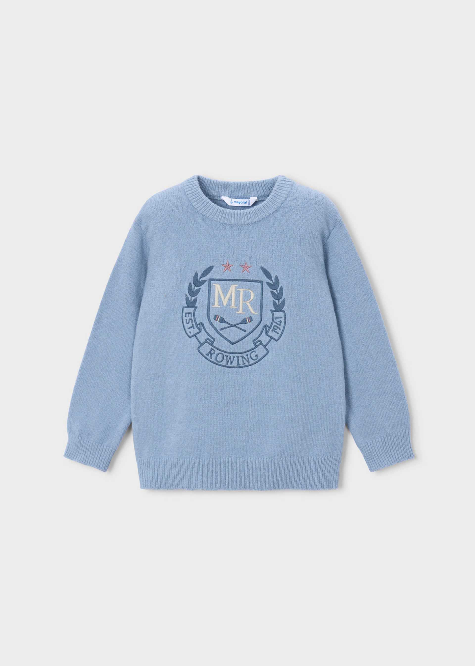 Boy embroidered jumper