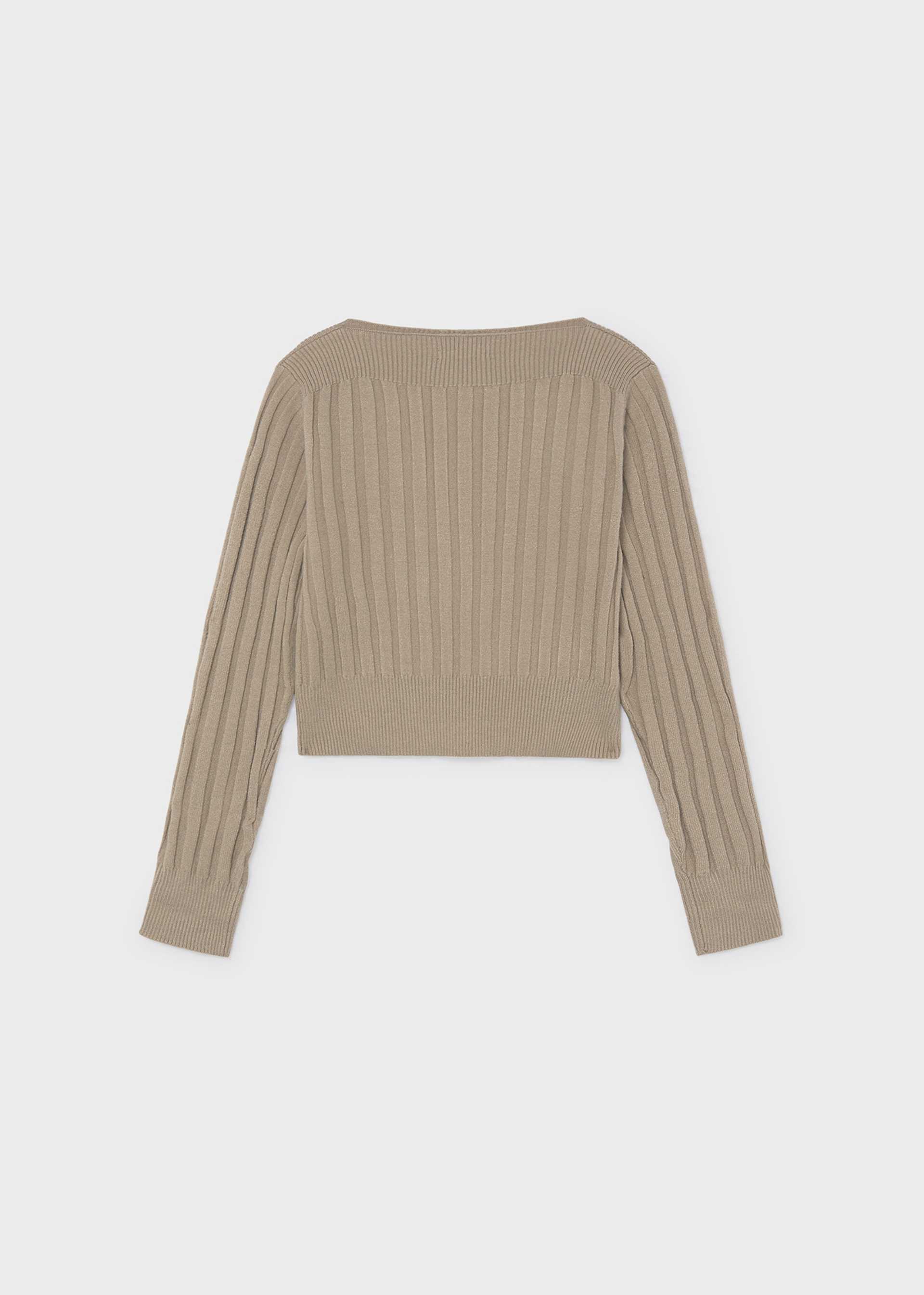 Girl's ribbed crop top