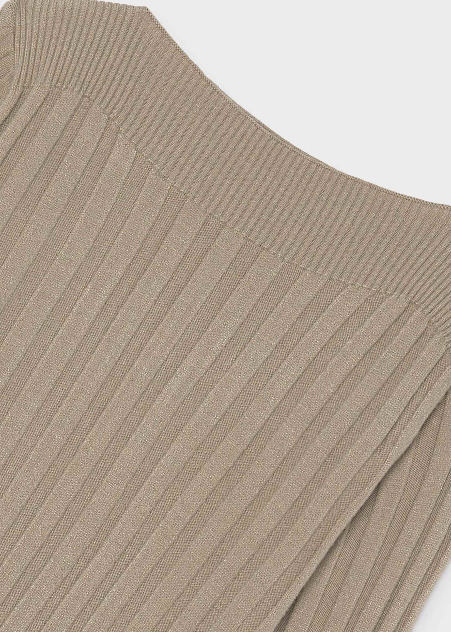 Girl's ribbed crop top