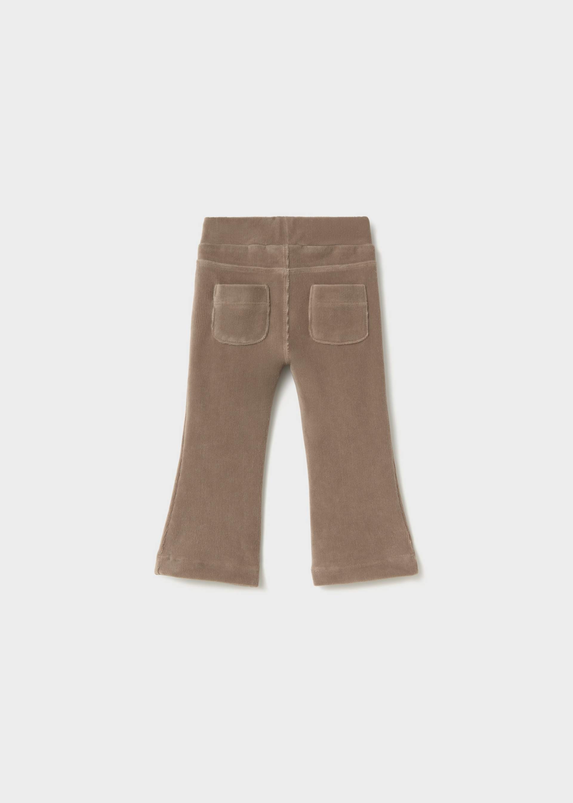 Pantalone basico velluto a costine bimba