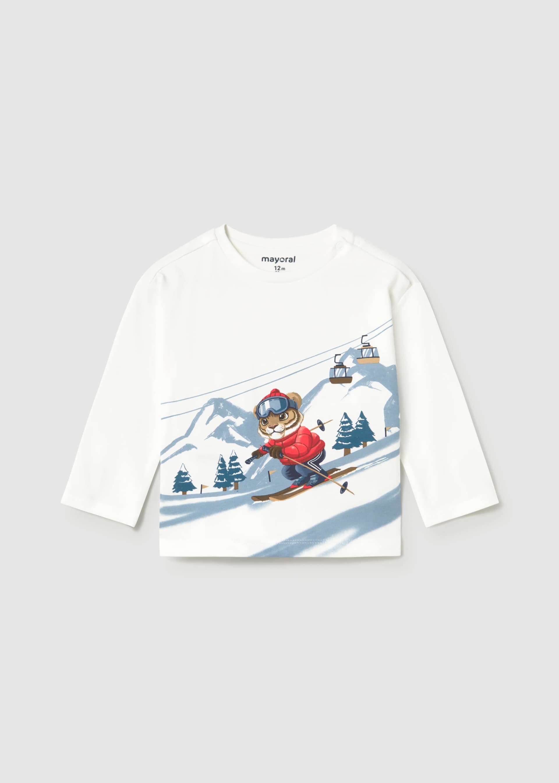 Shirt Tiger im Skilook  Baby