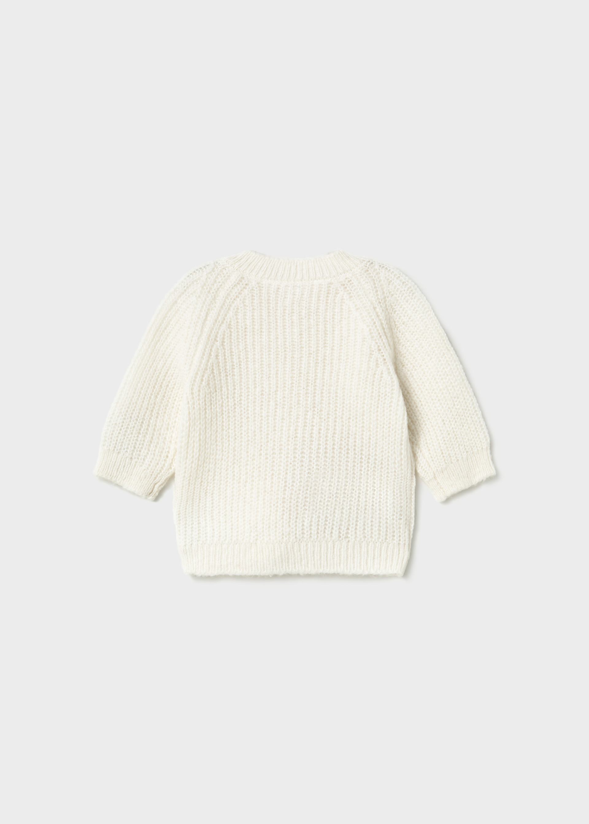 Newborn knit cardigan
