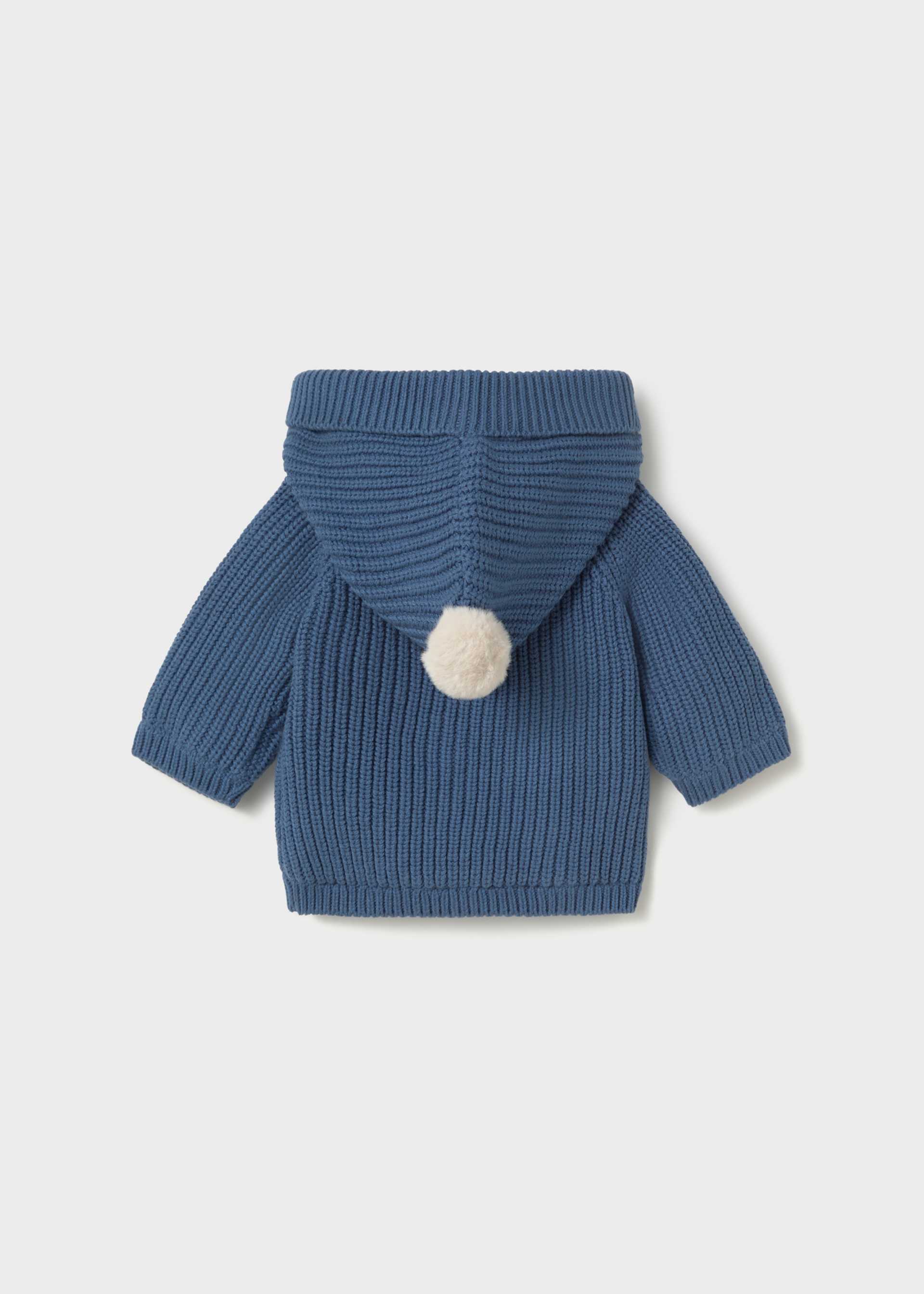 Newborn knitted cardigan
