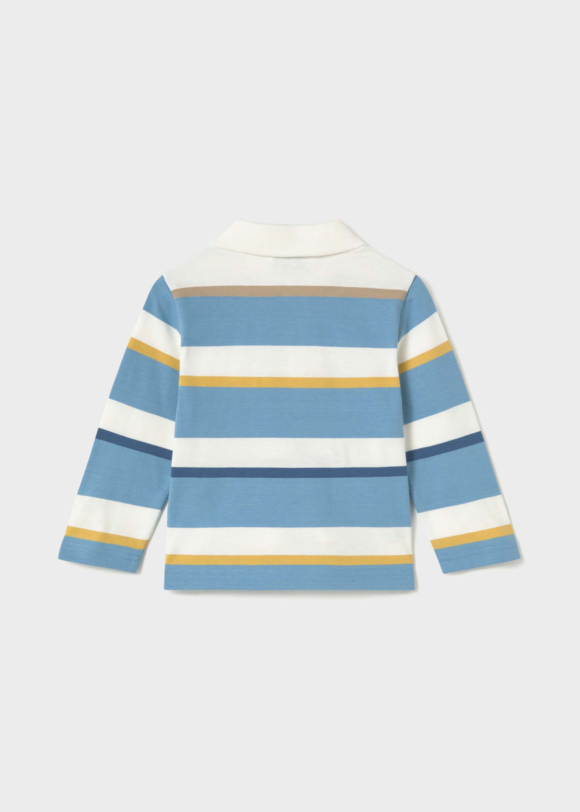 Baby striped polo shirt