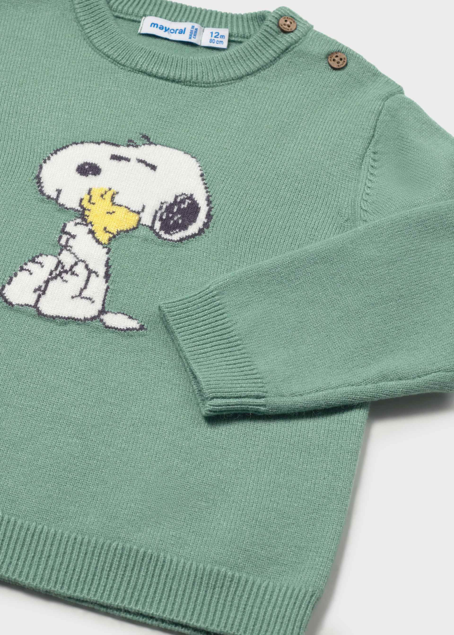 Baby Snoopy Peanuts® Intarsia Jumper