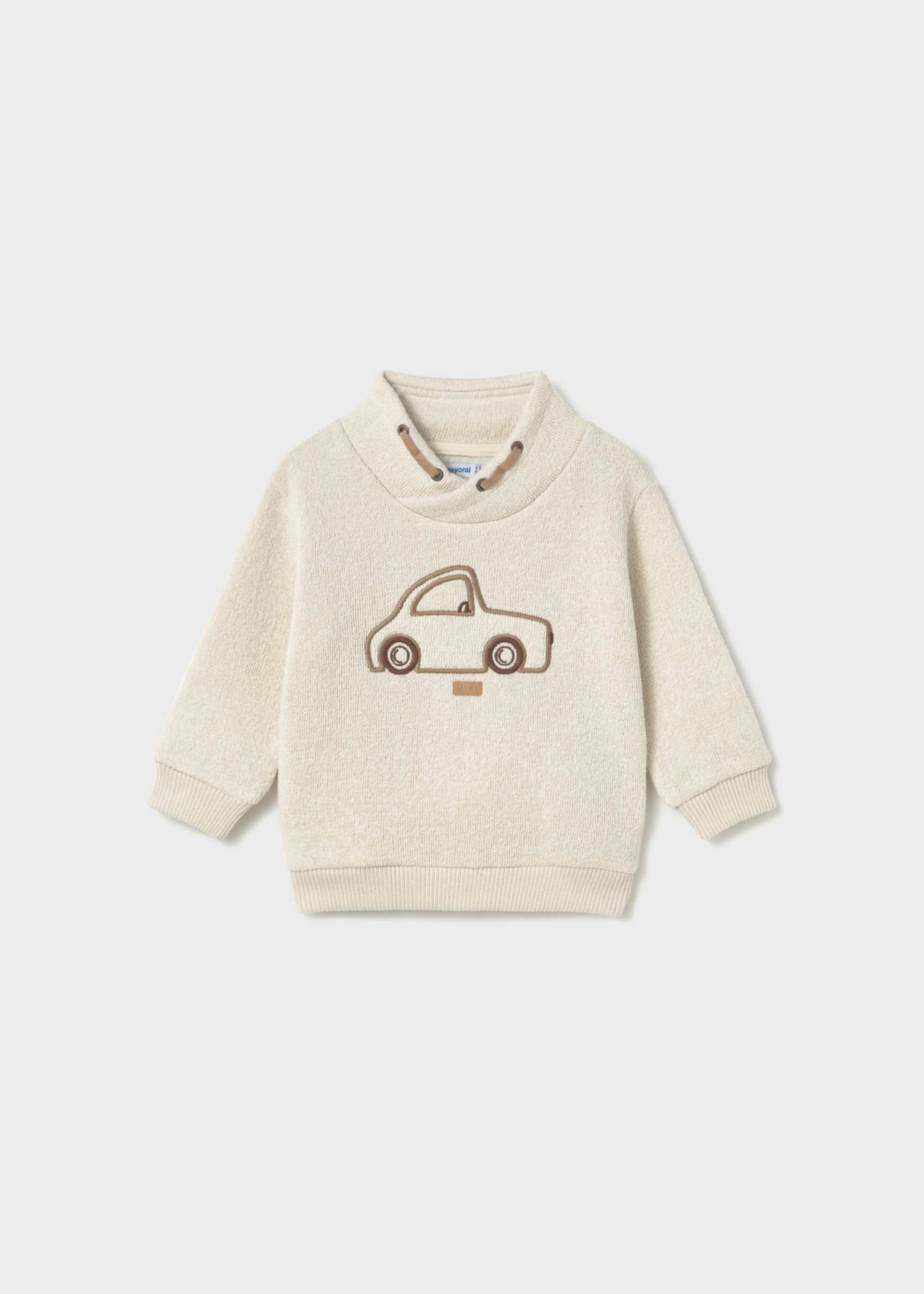 Baby appliqué sweatshirt