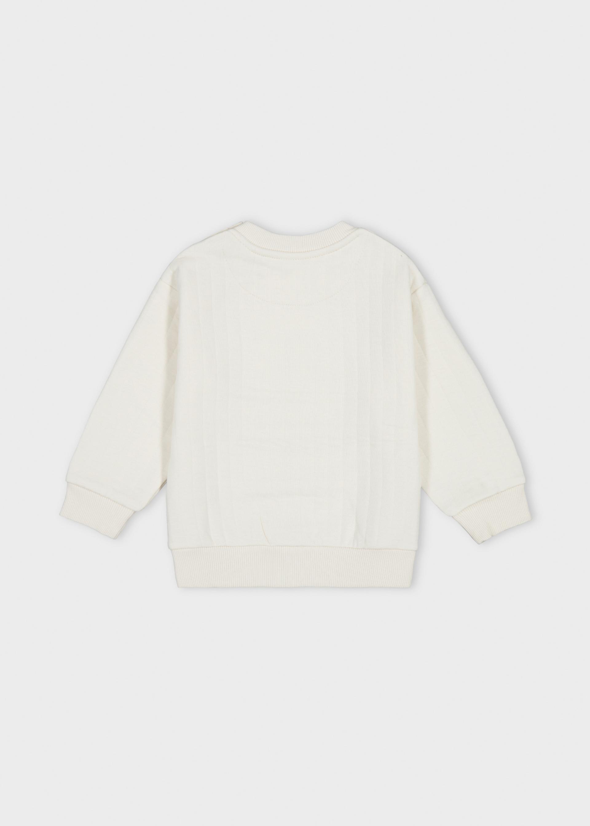 Sweat à applique bébé