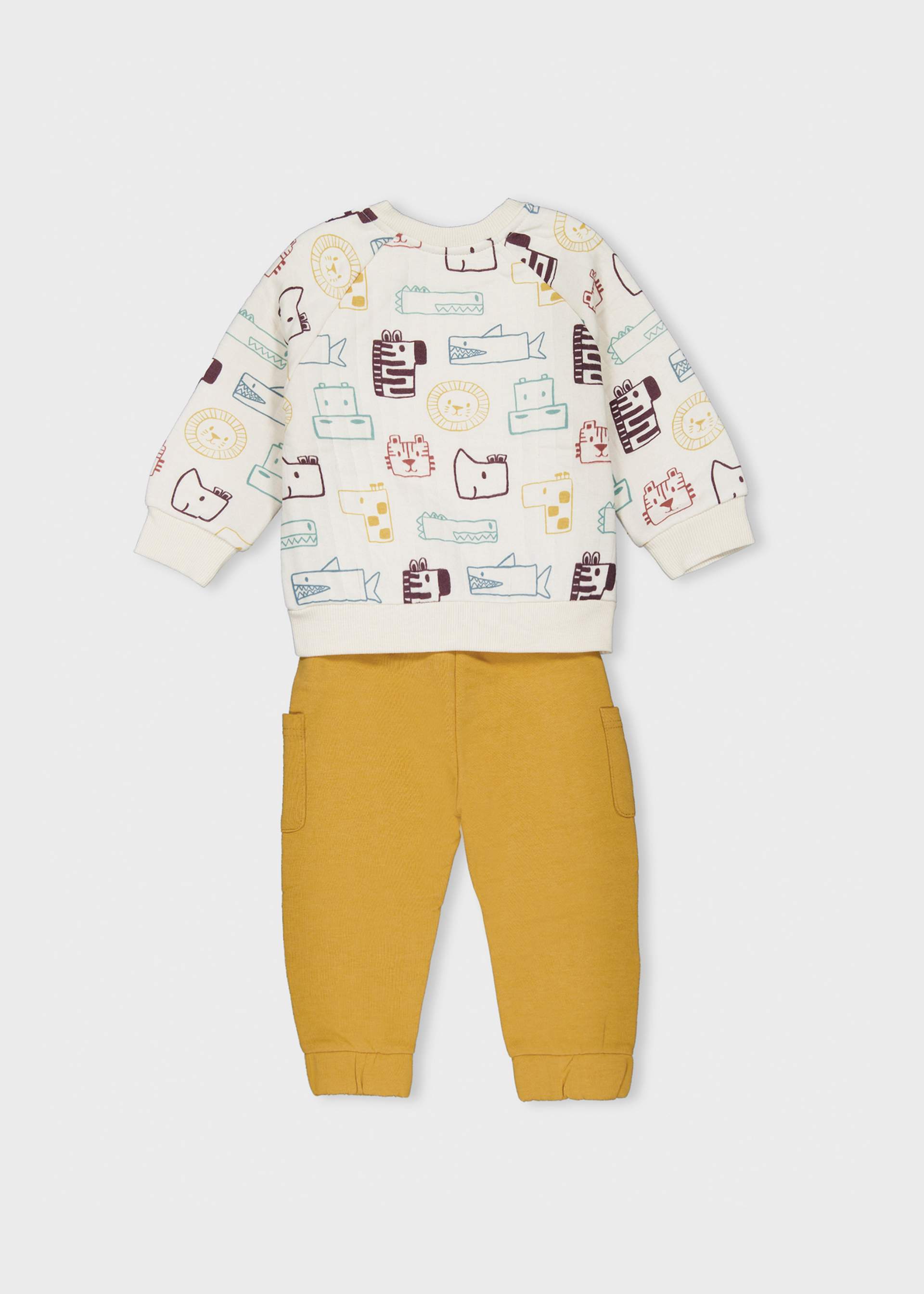Pants acolchado estampado bebé
