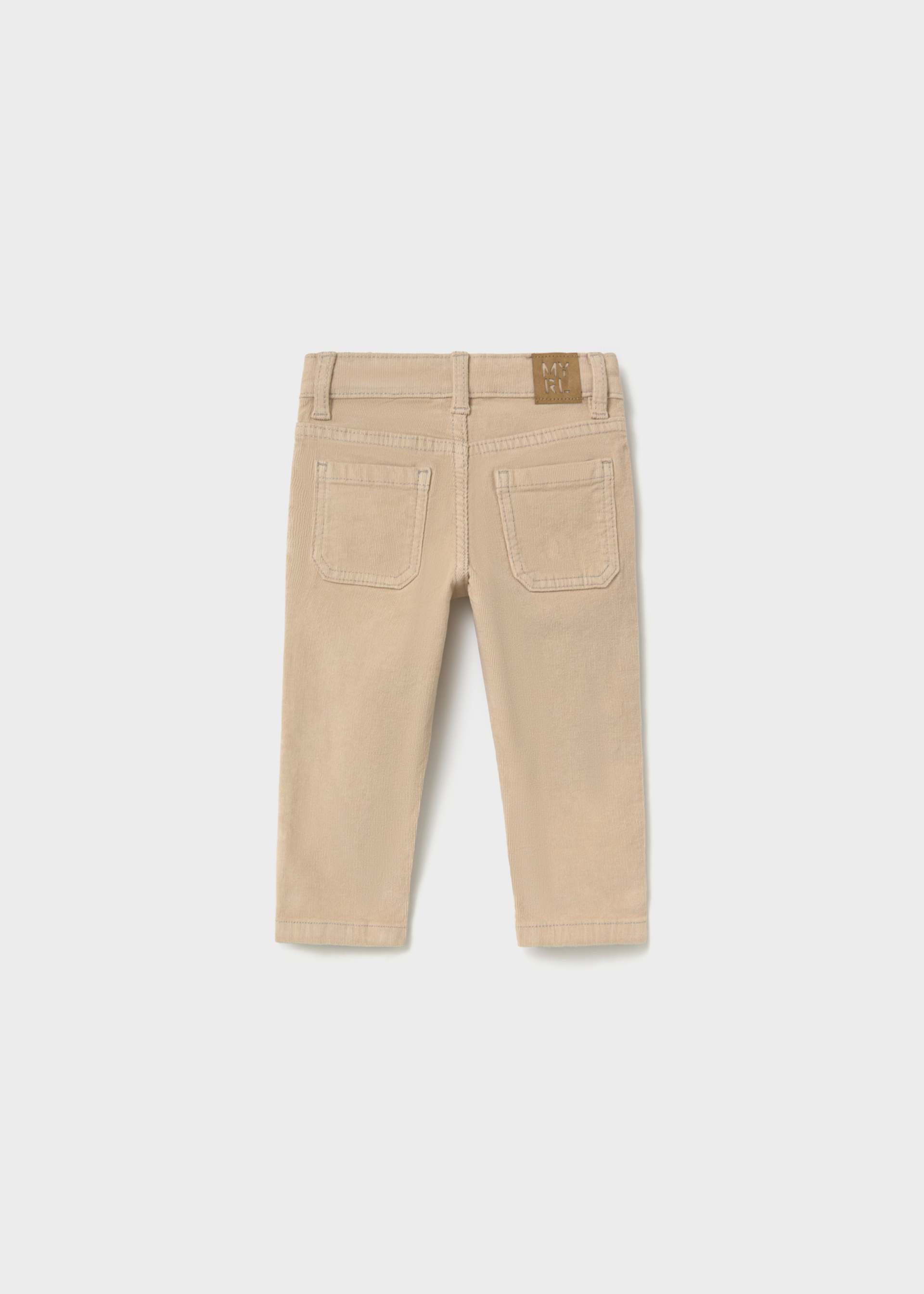 Basic corduroy trousers for babies