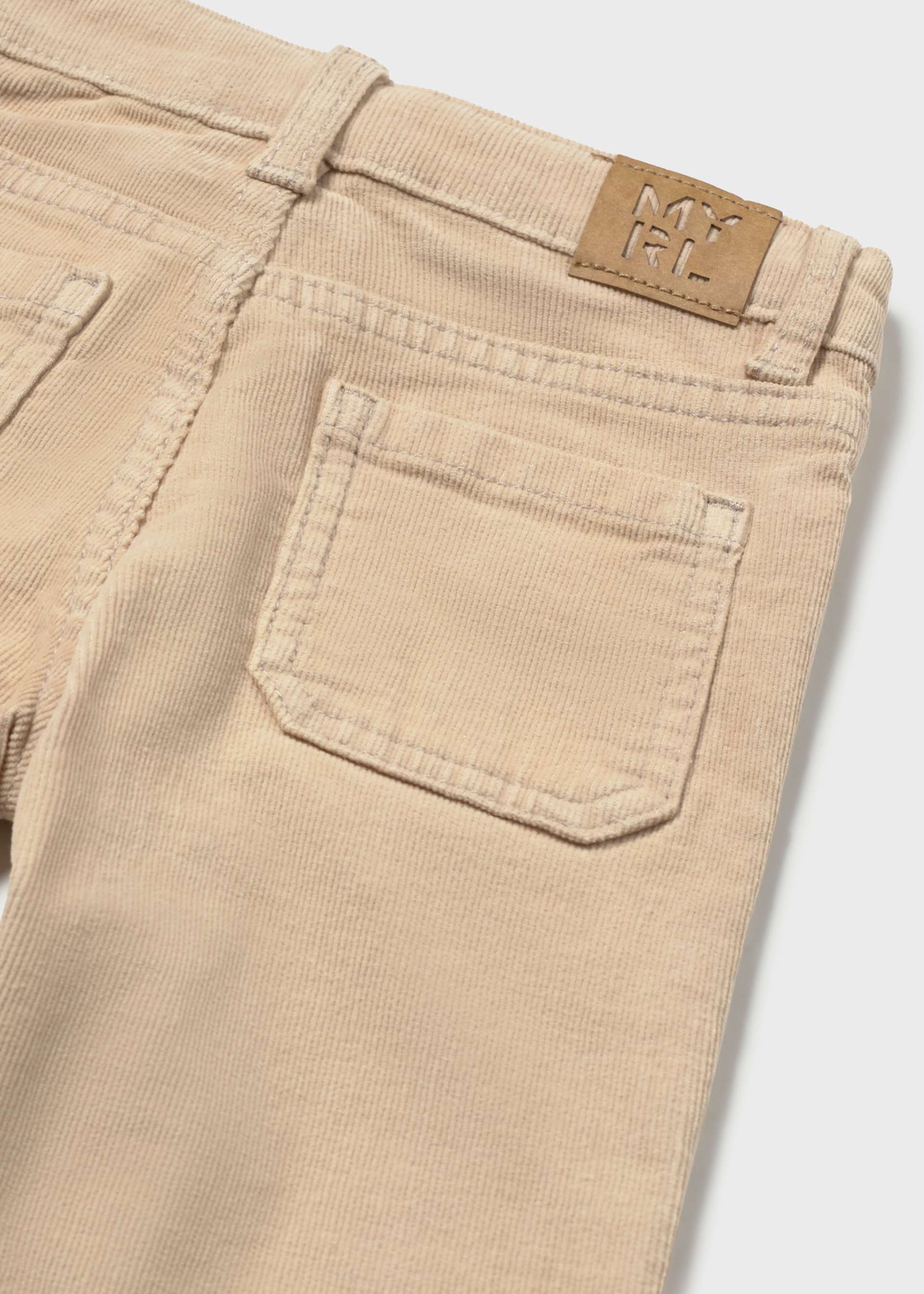 Basic corduroy trousers for babies