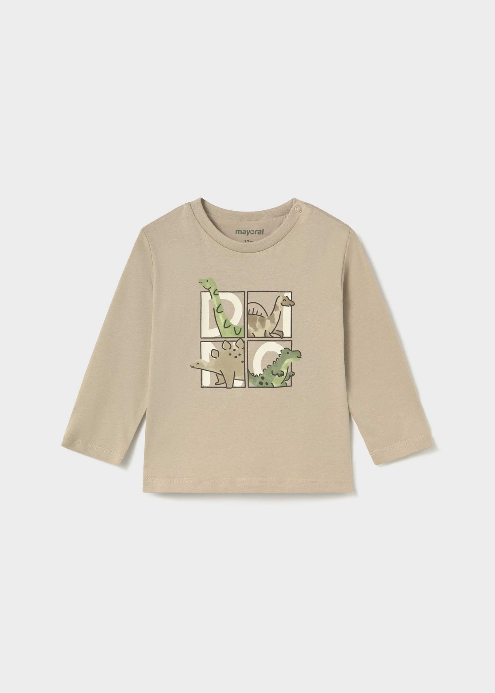 Camisola dinossauros bebé