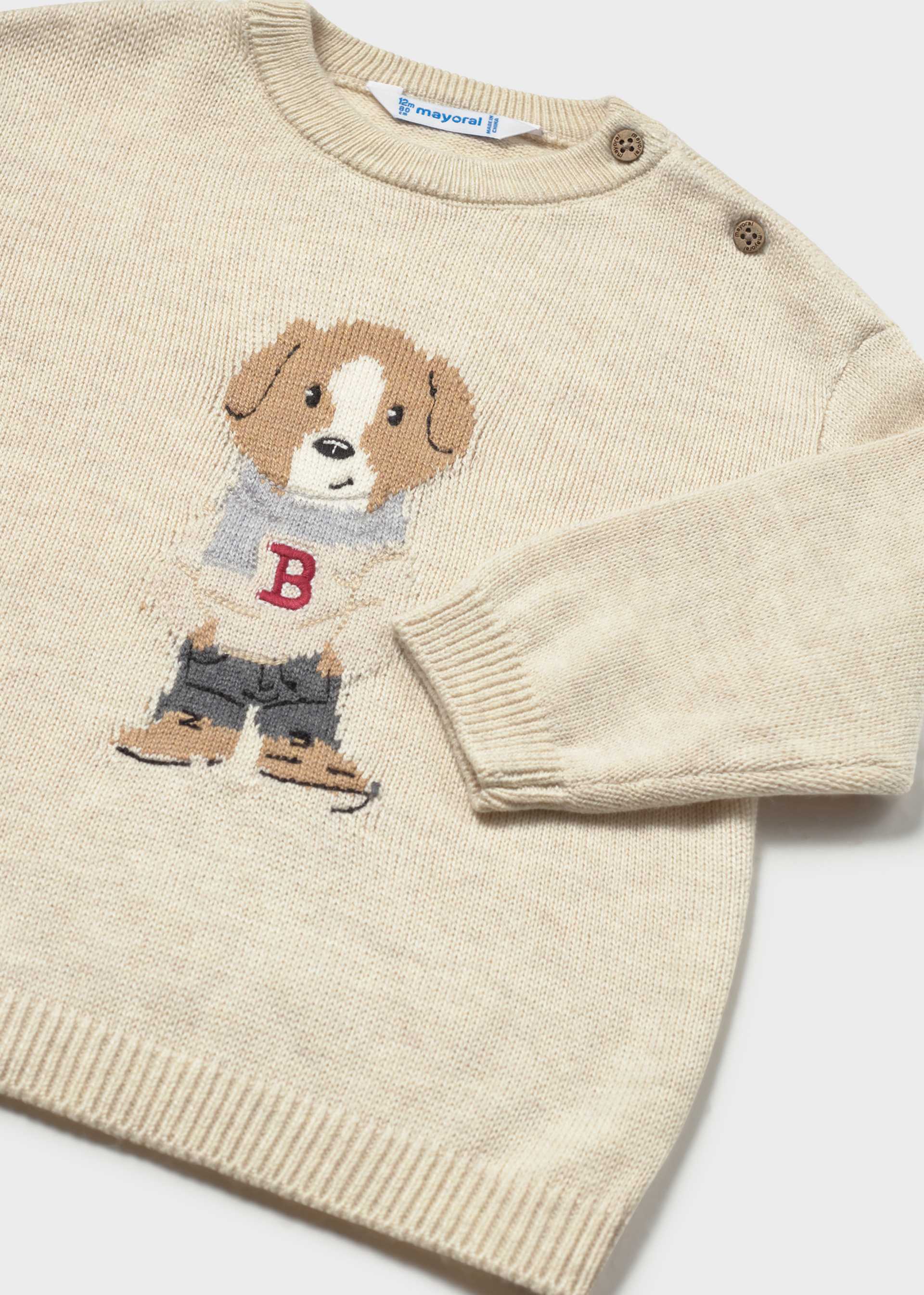 Suéter intarsia bebé