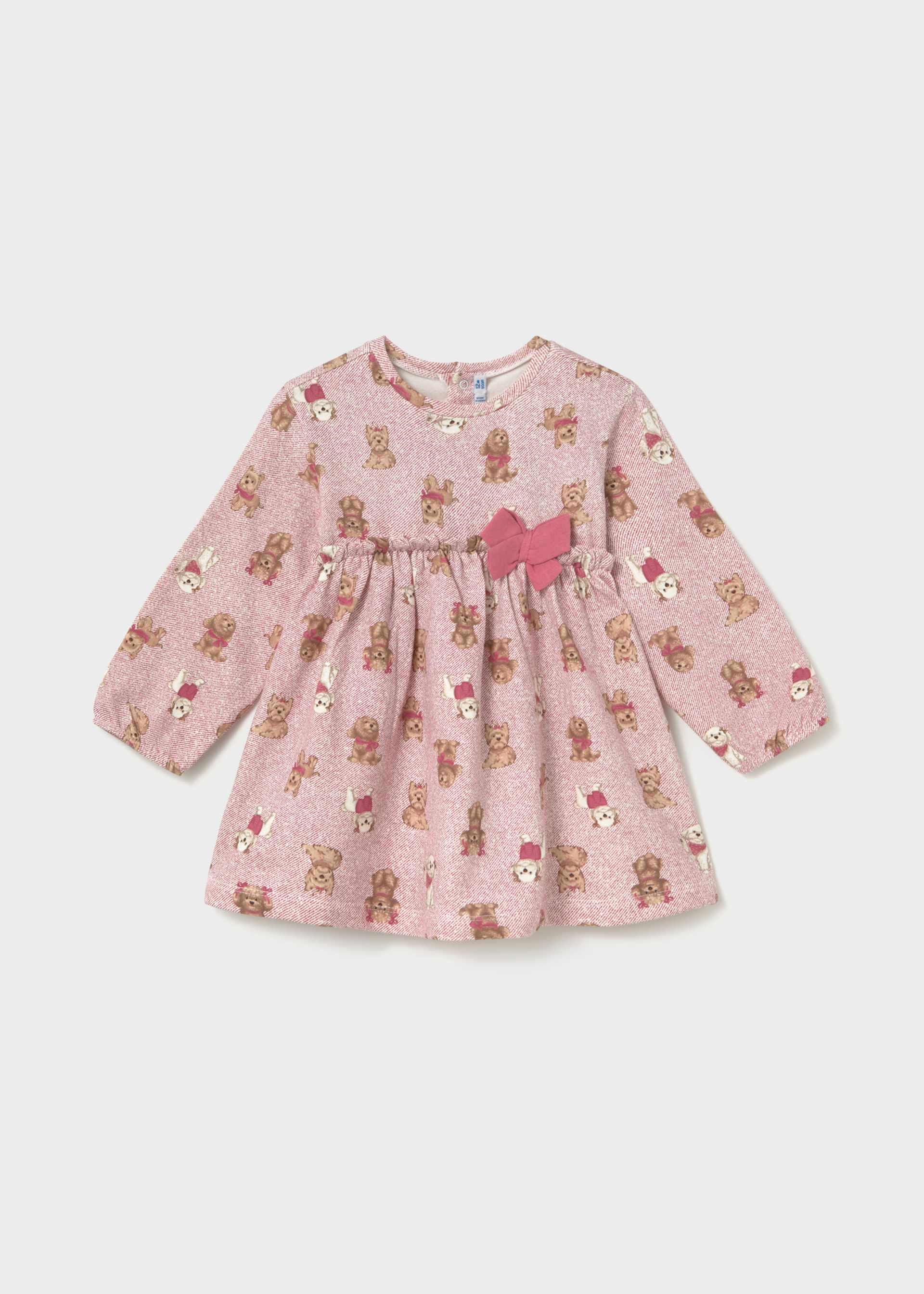 Kleid Schleife gemustert Baby