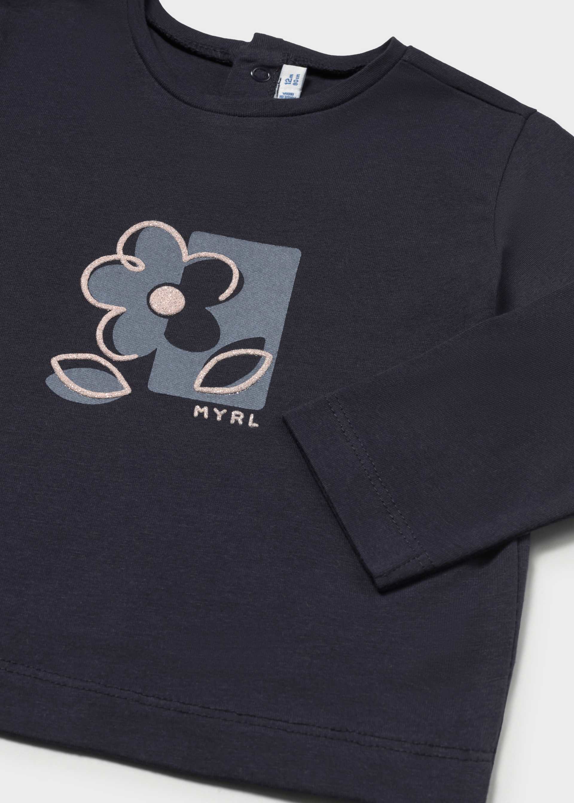 Tricou basic serigrafie bebe