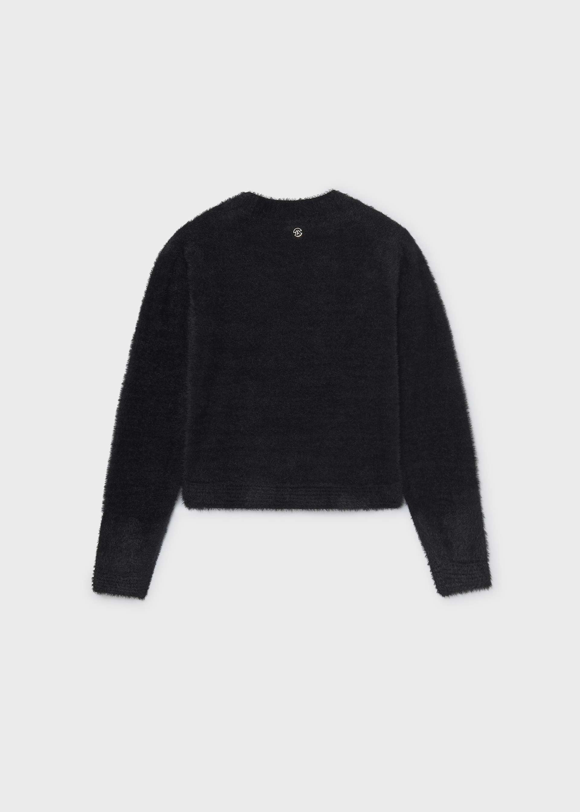 Girl Fuzzy Effect Sweater