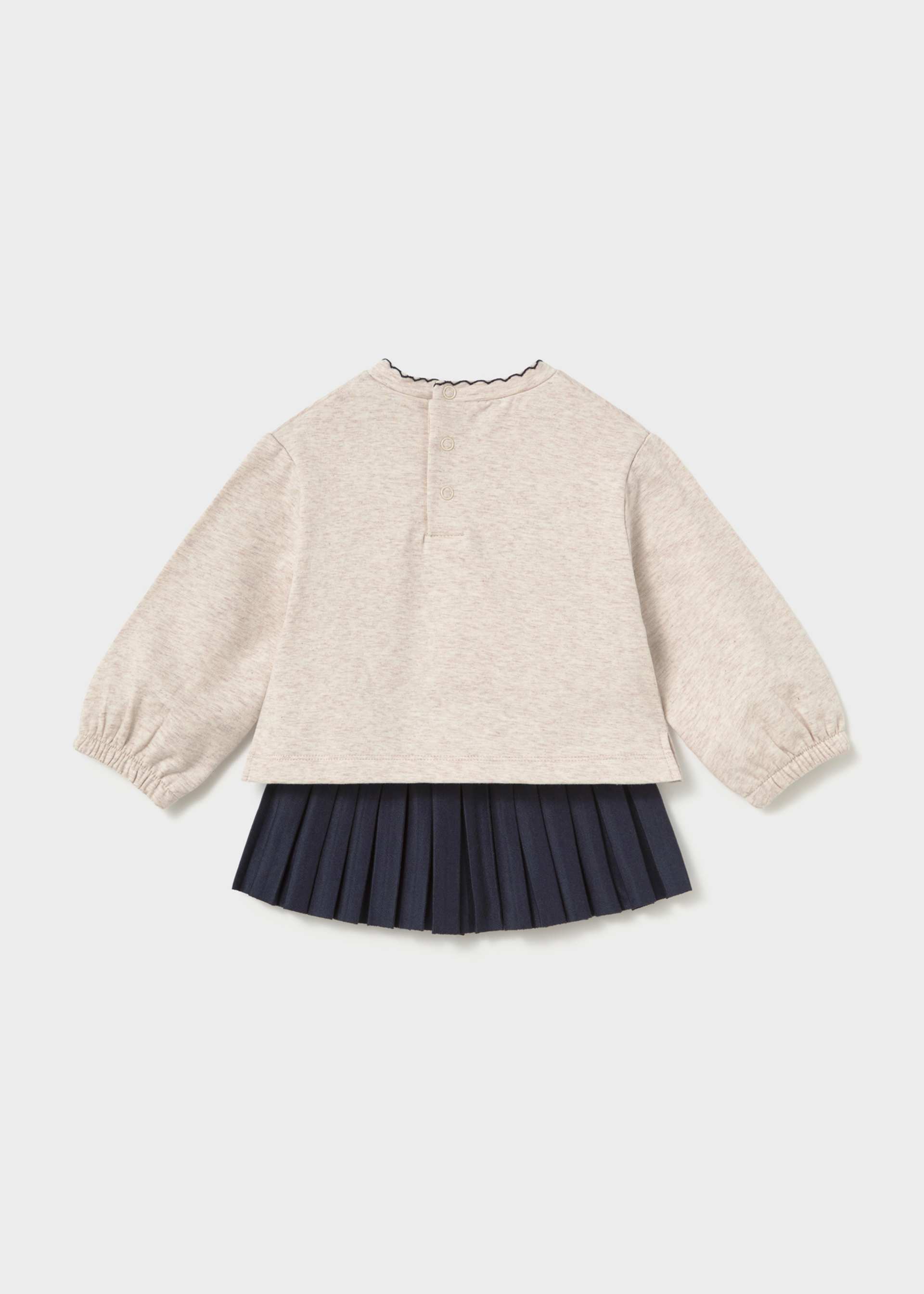 Set fusta cu plisata bebe