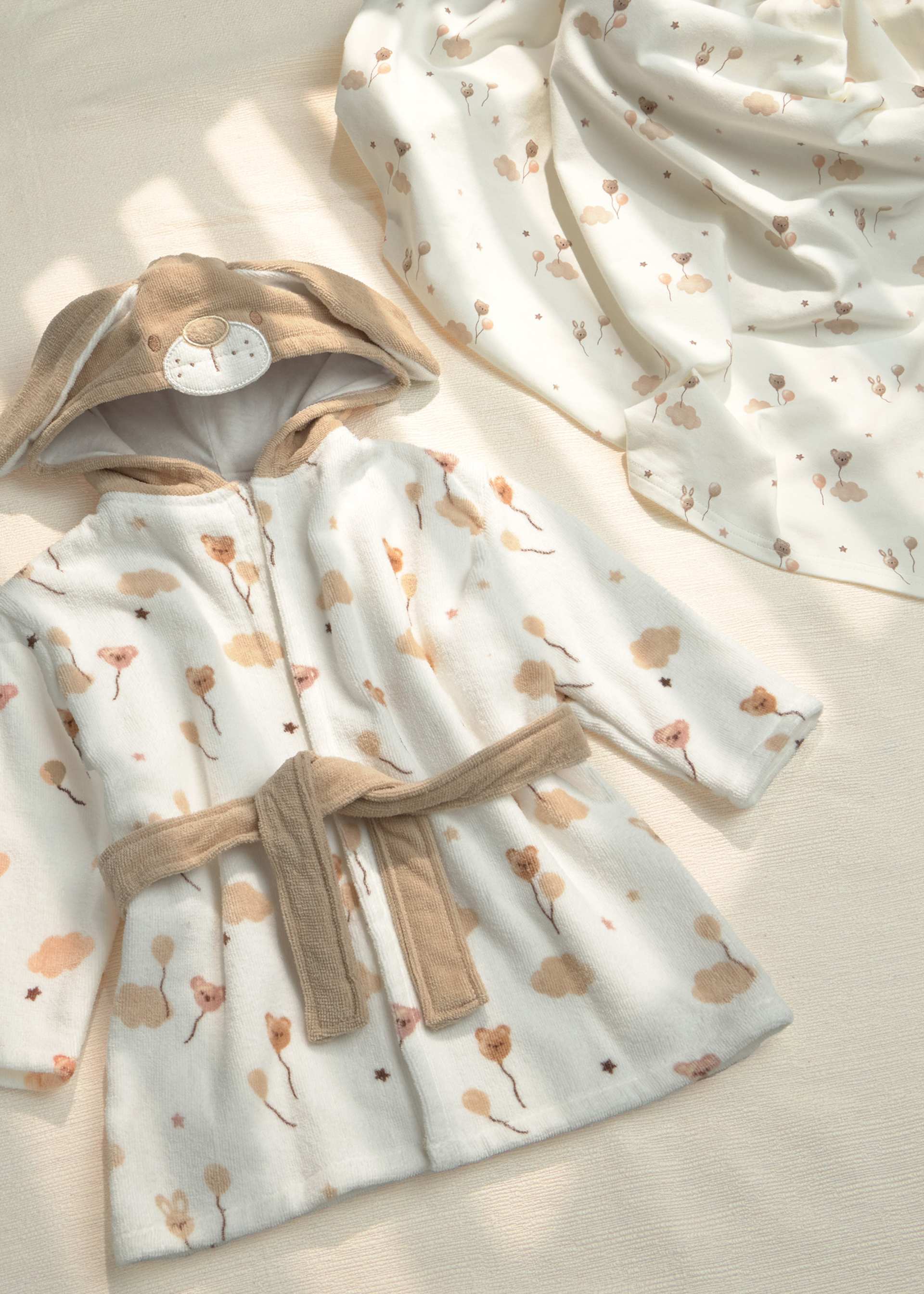 Baby Teddy Bear Bathrobe