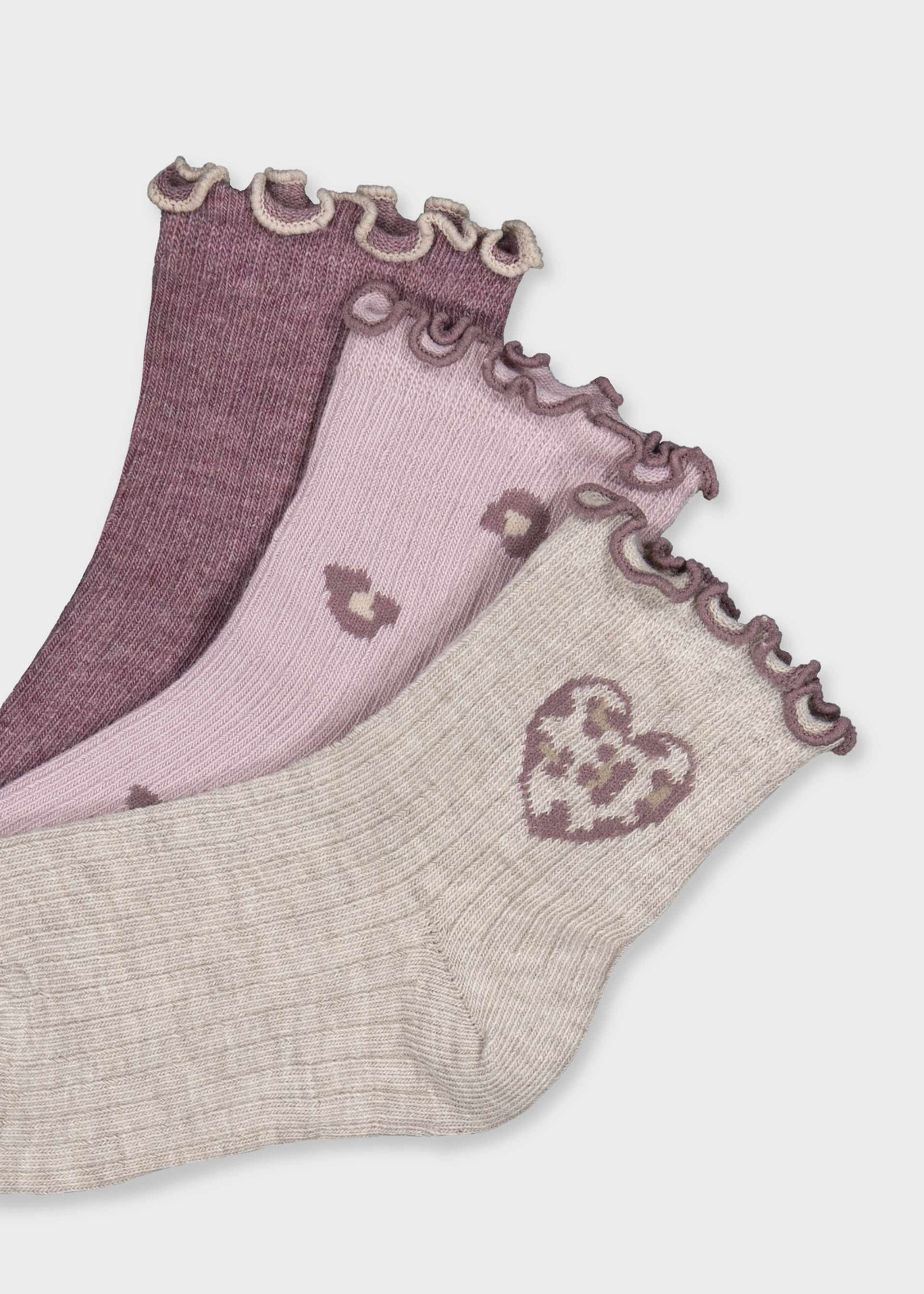 Set of 3 baby socks