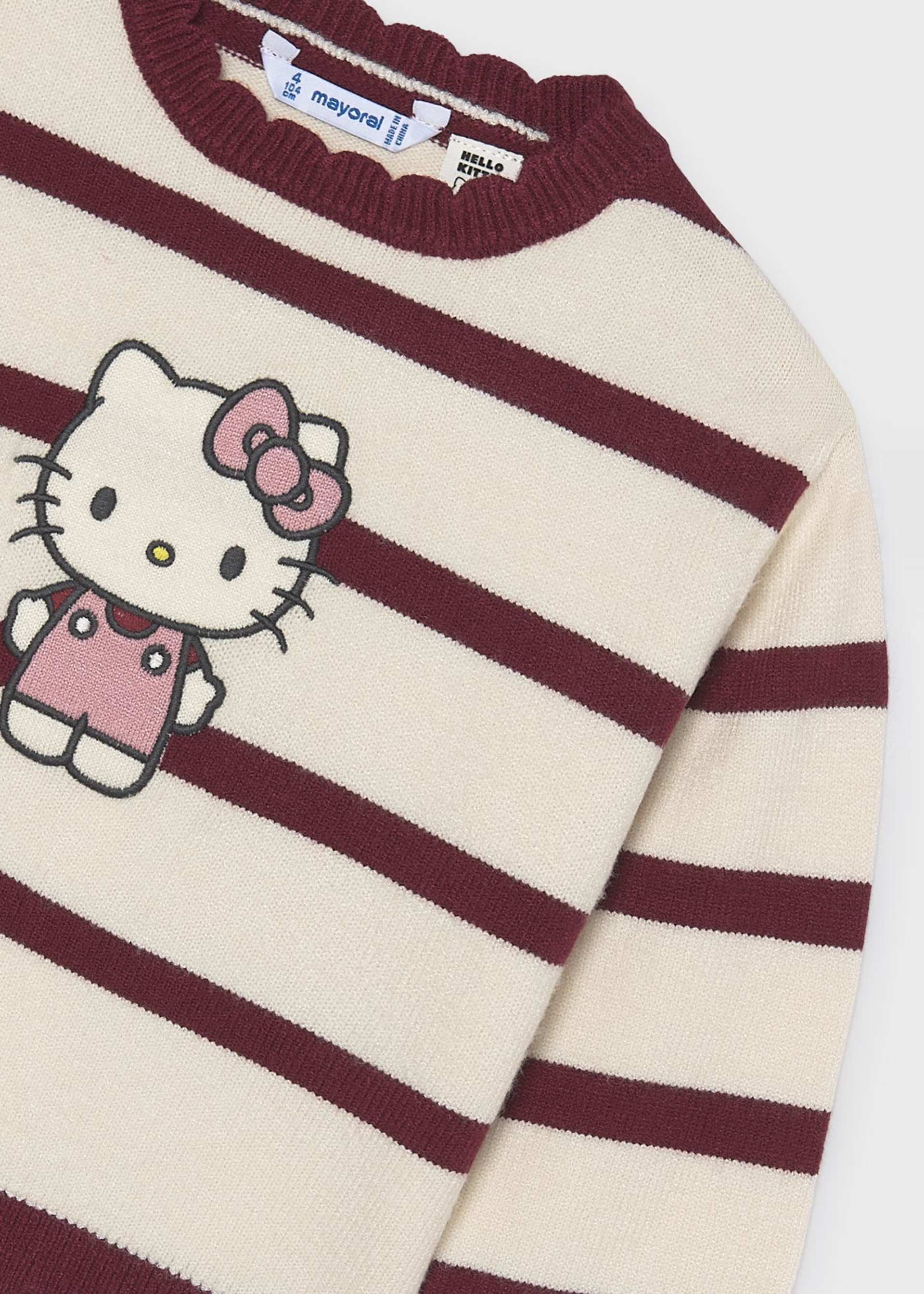 Pullover gestreift Mädchen Hello Kitty ®