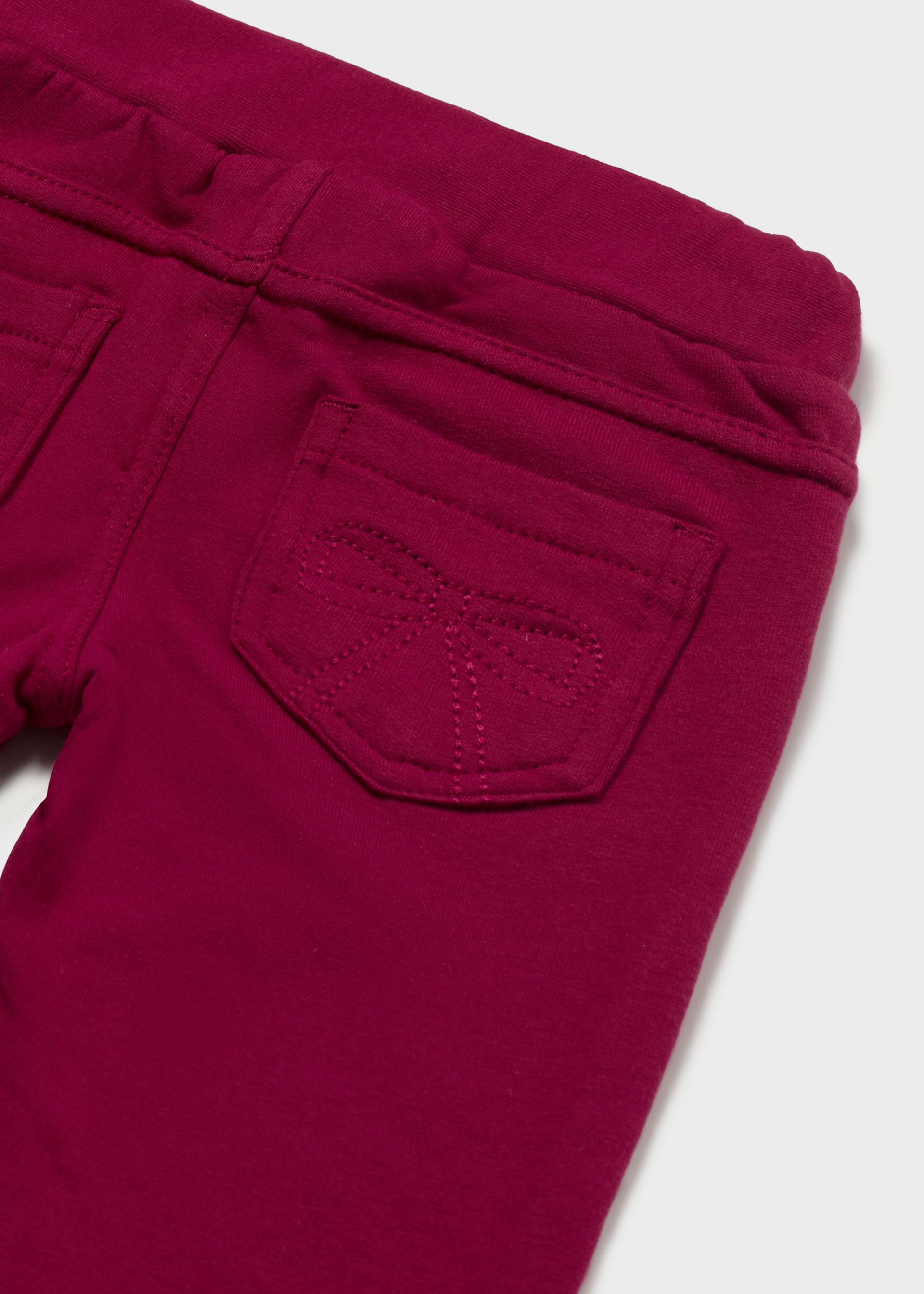 Pantalon basique en molleton bébé