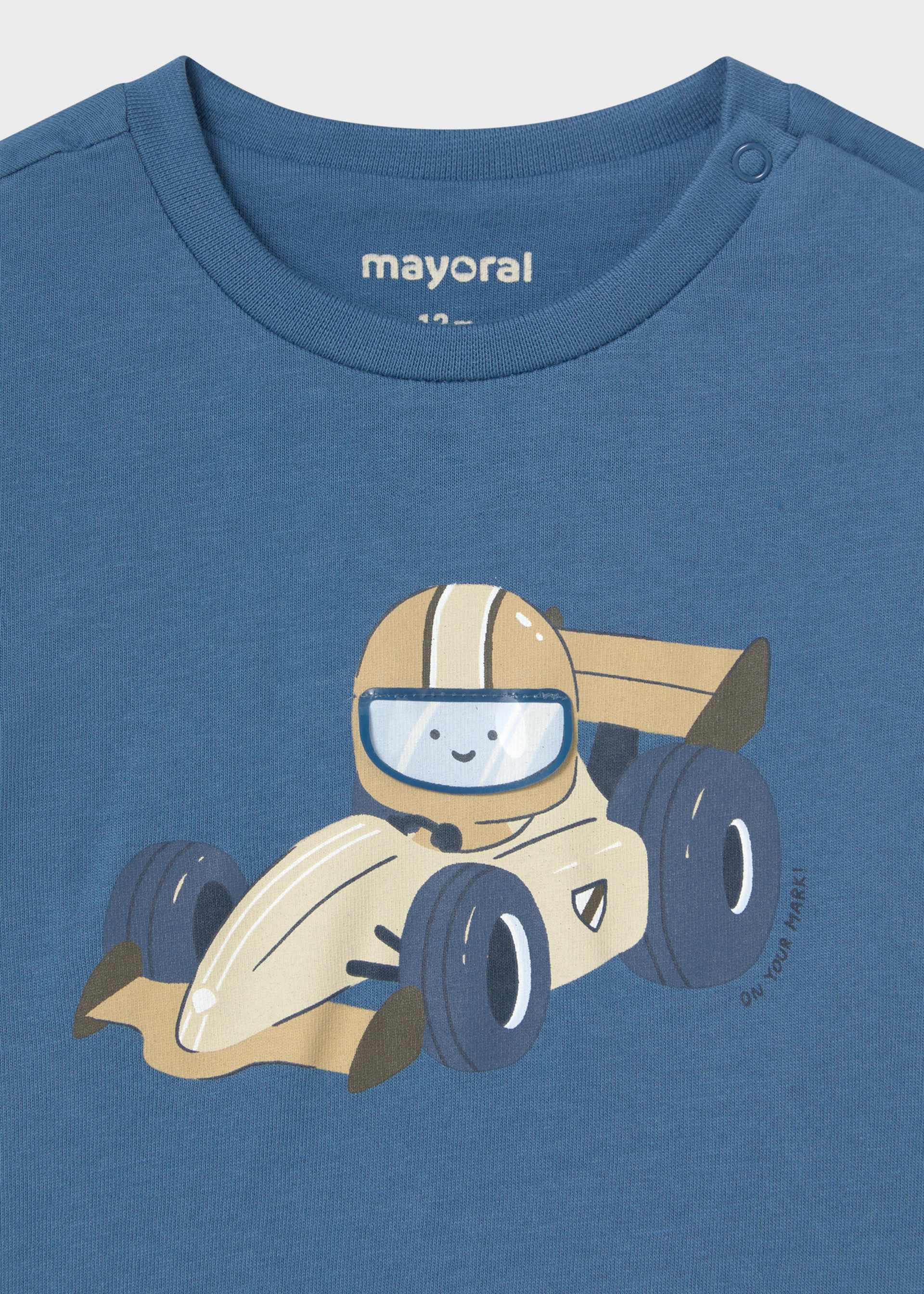 T-shirt voitures bébé