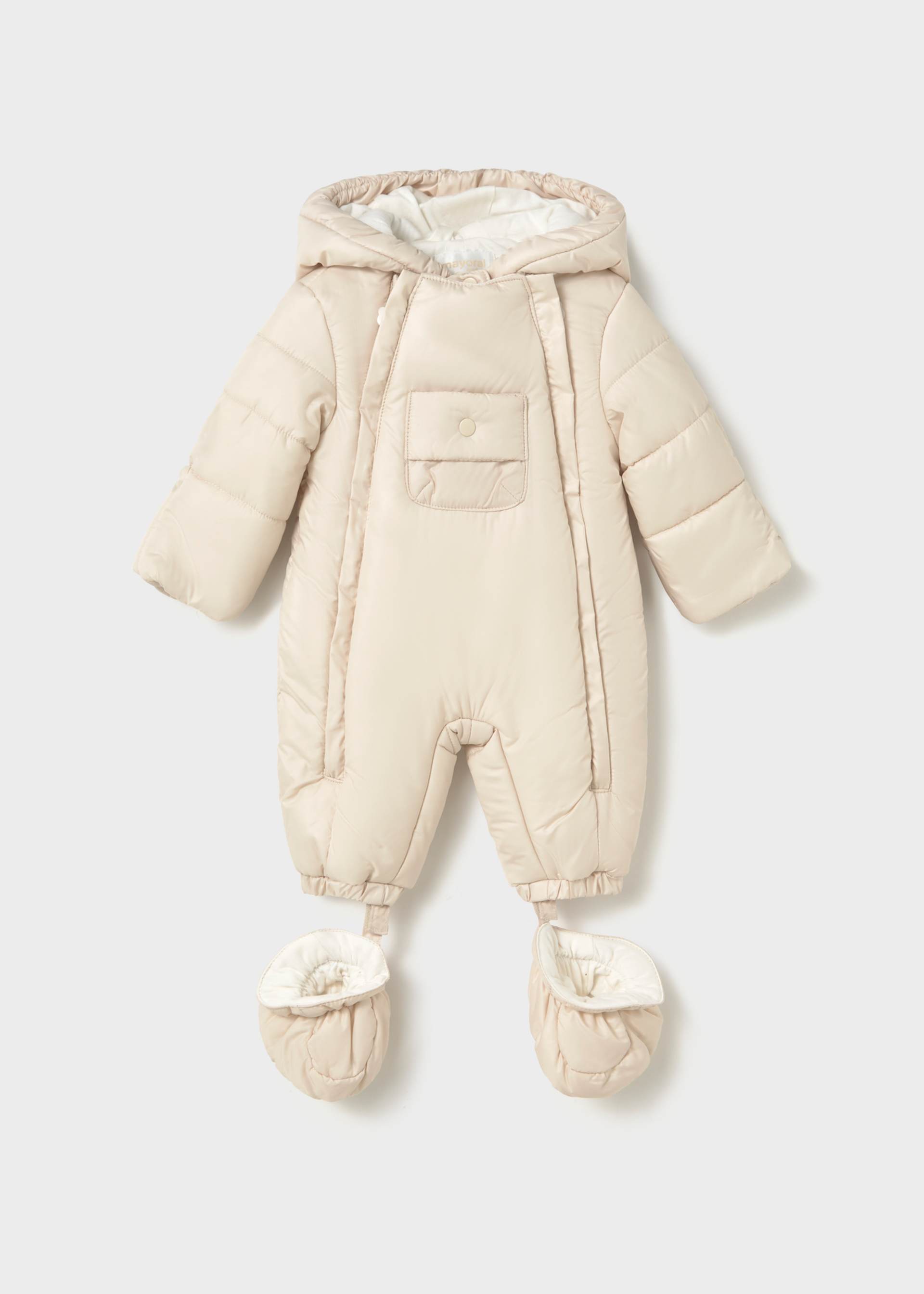 Newborn baby romper with ears
