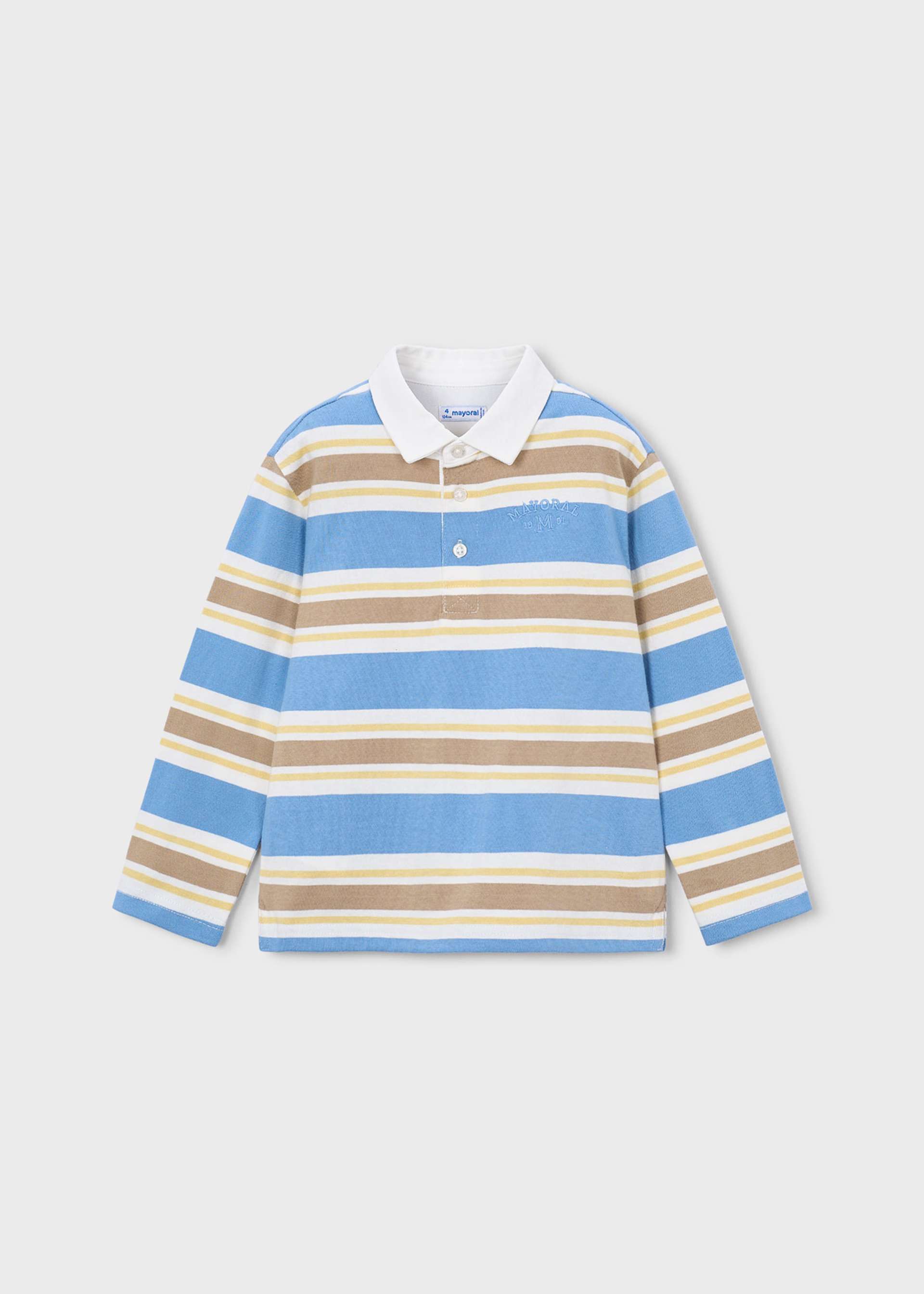 Polo rayé garçon