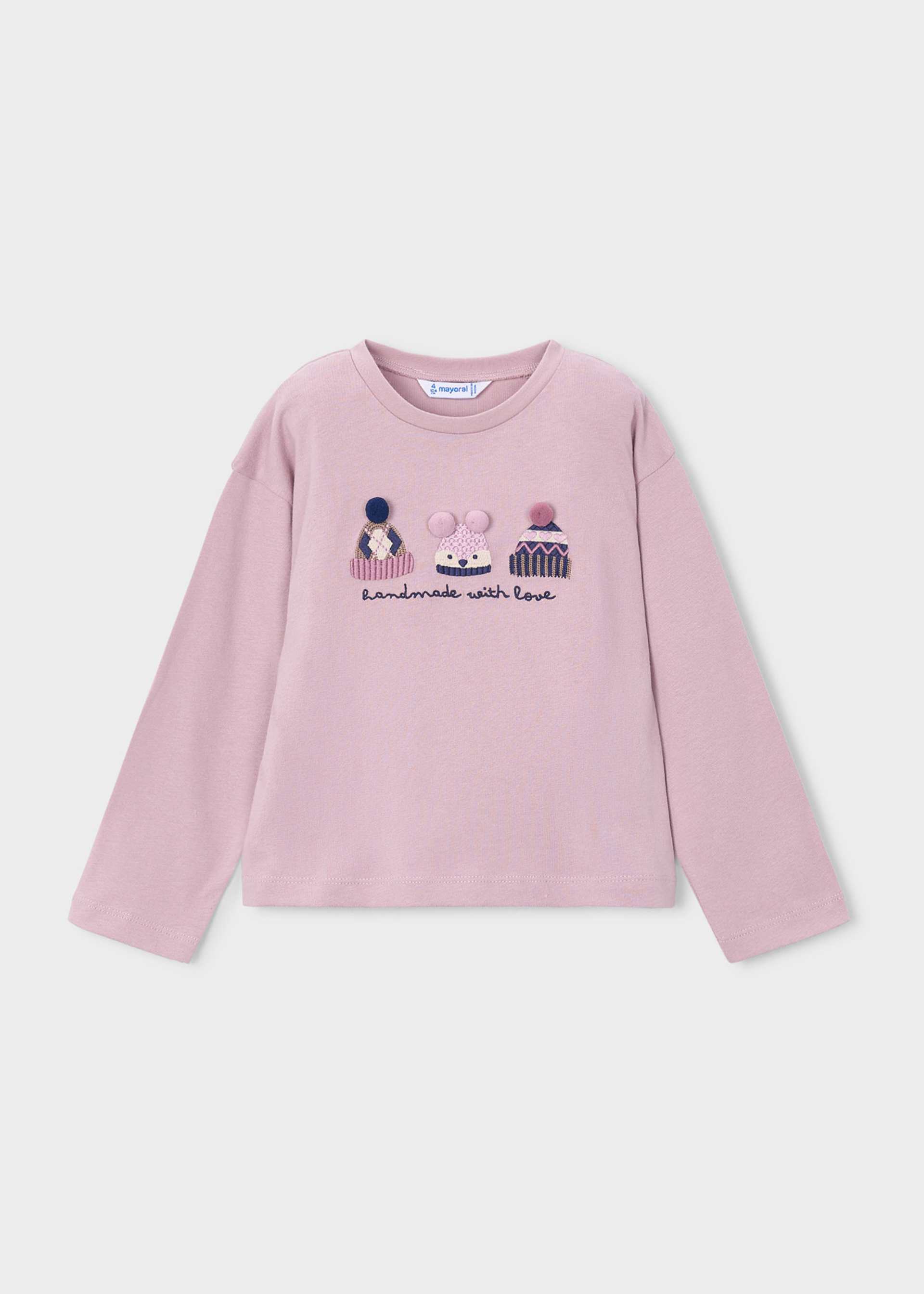 Playera bordado niña