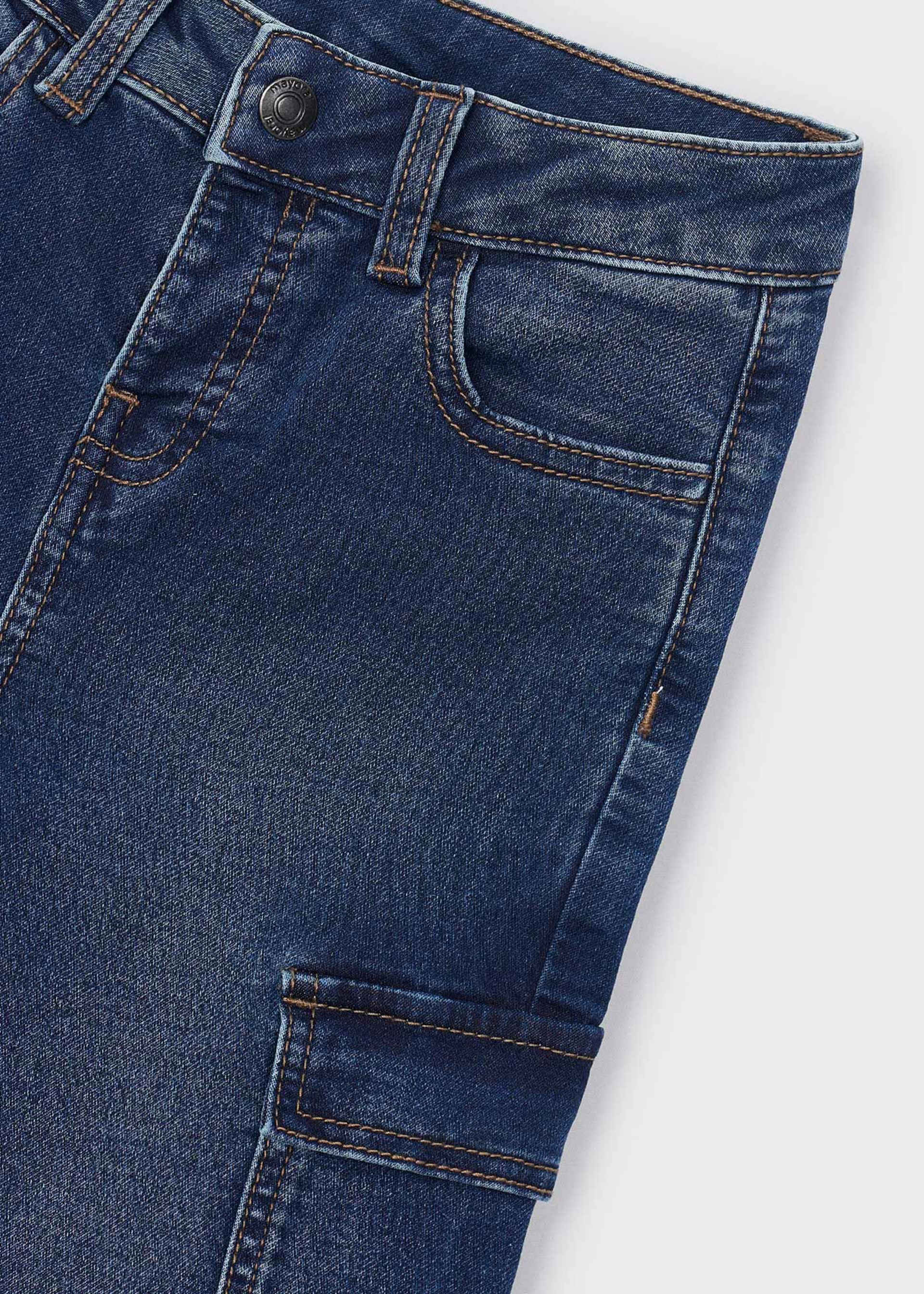 Pantalón vaquero cargo niño