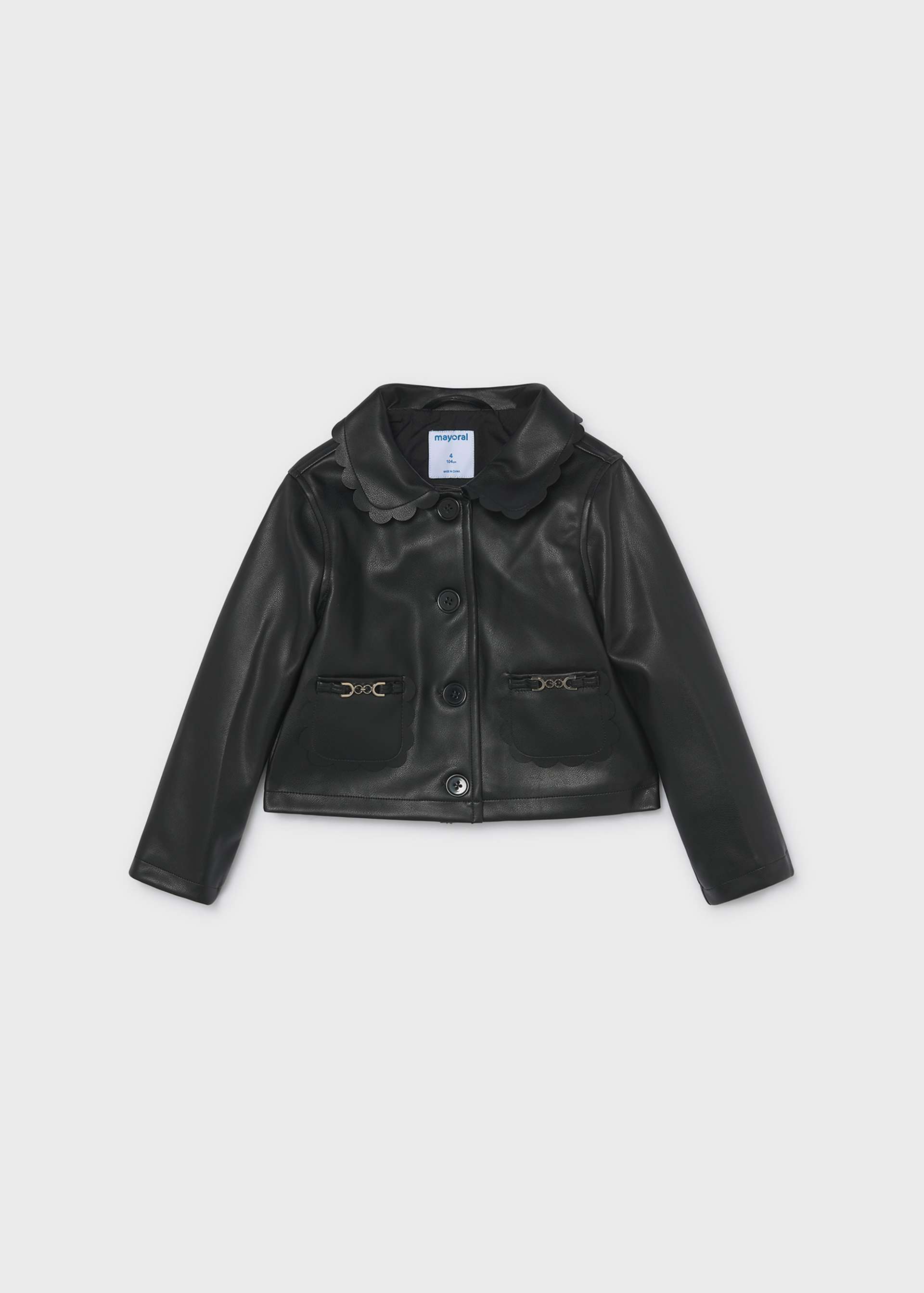 Kunstlederjacke Mädchen