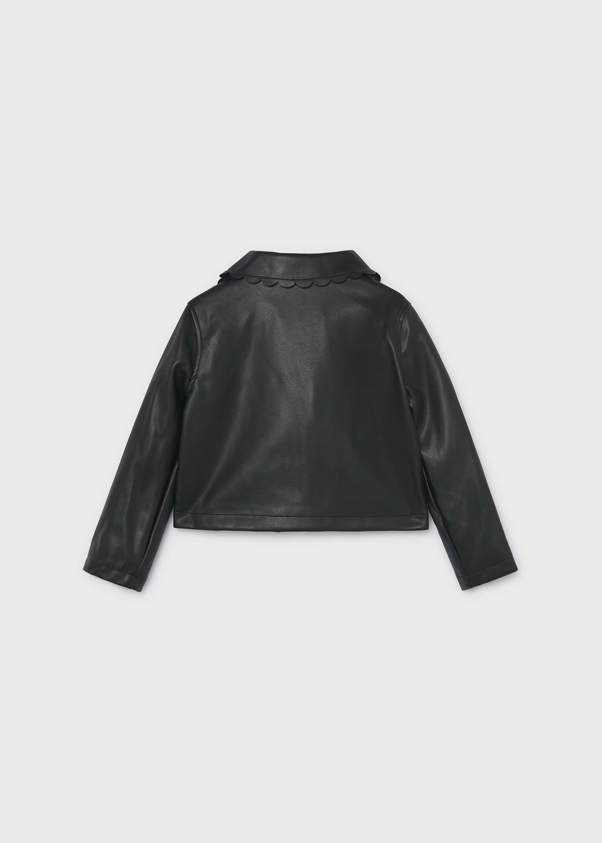 Veste en similicuir fille