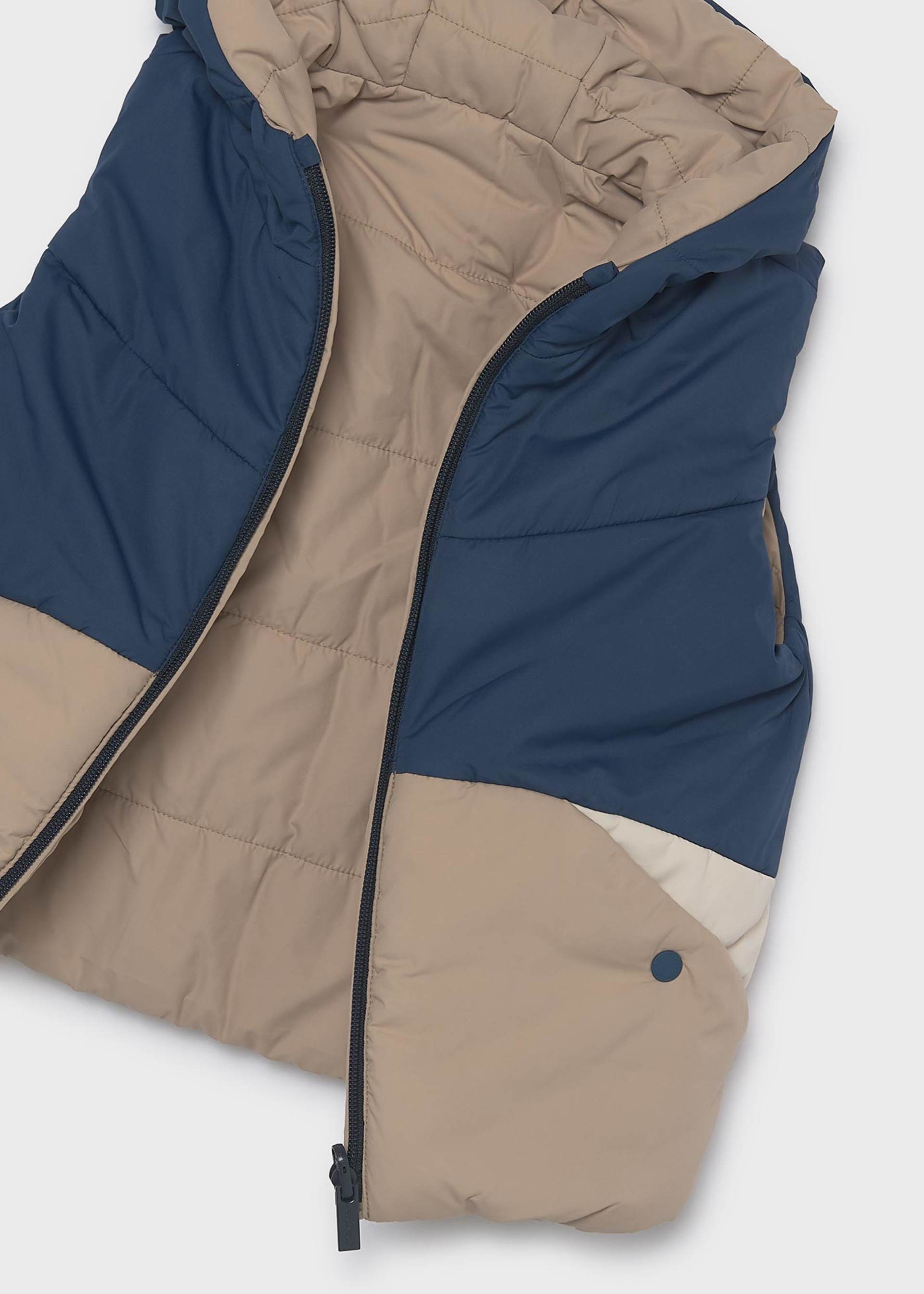 Reversible boys' waistcoat