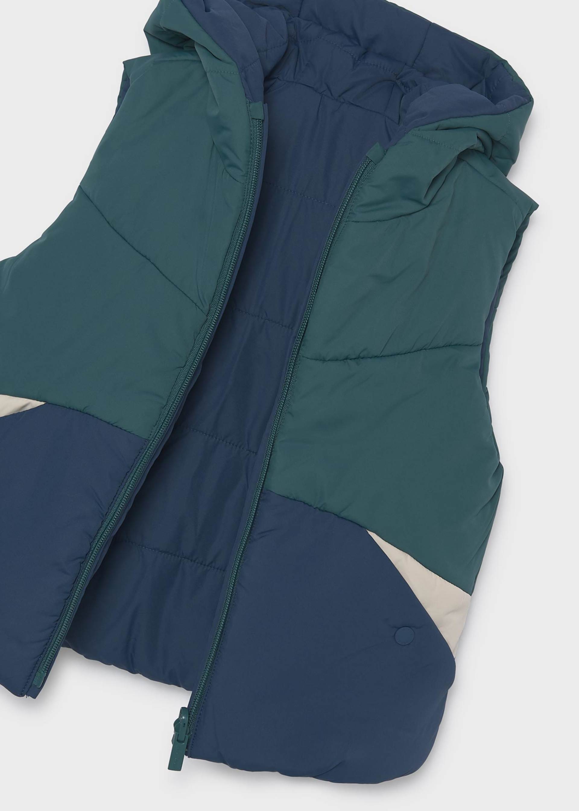 Reversible boys' waistcoat