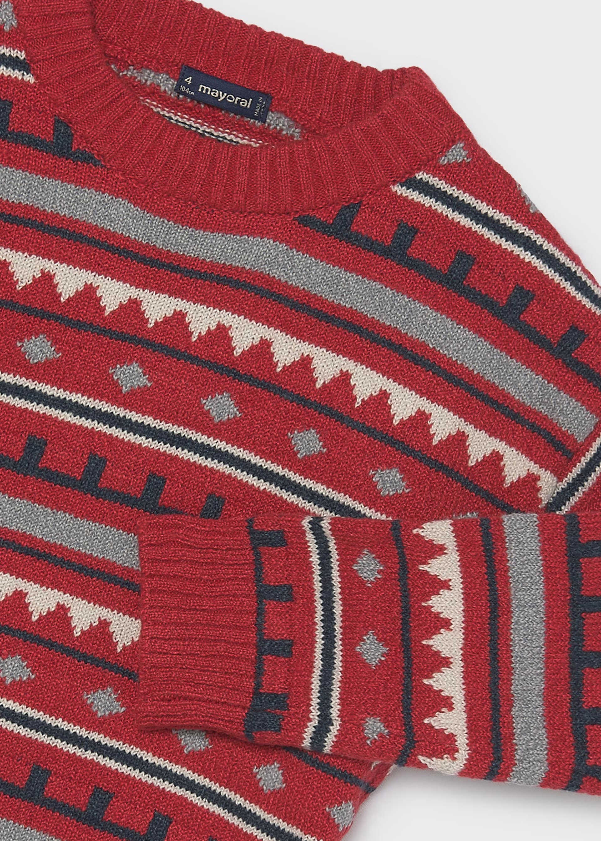 Jersey jacquard niño