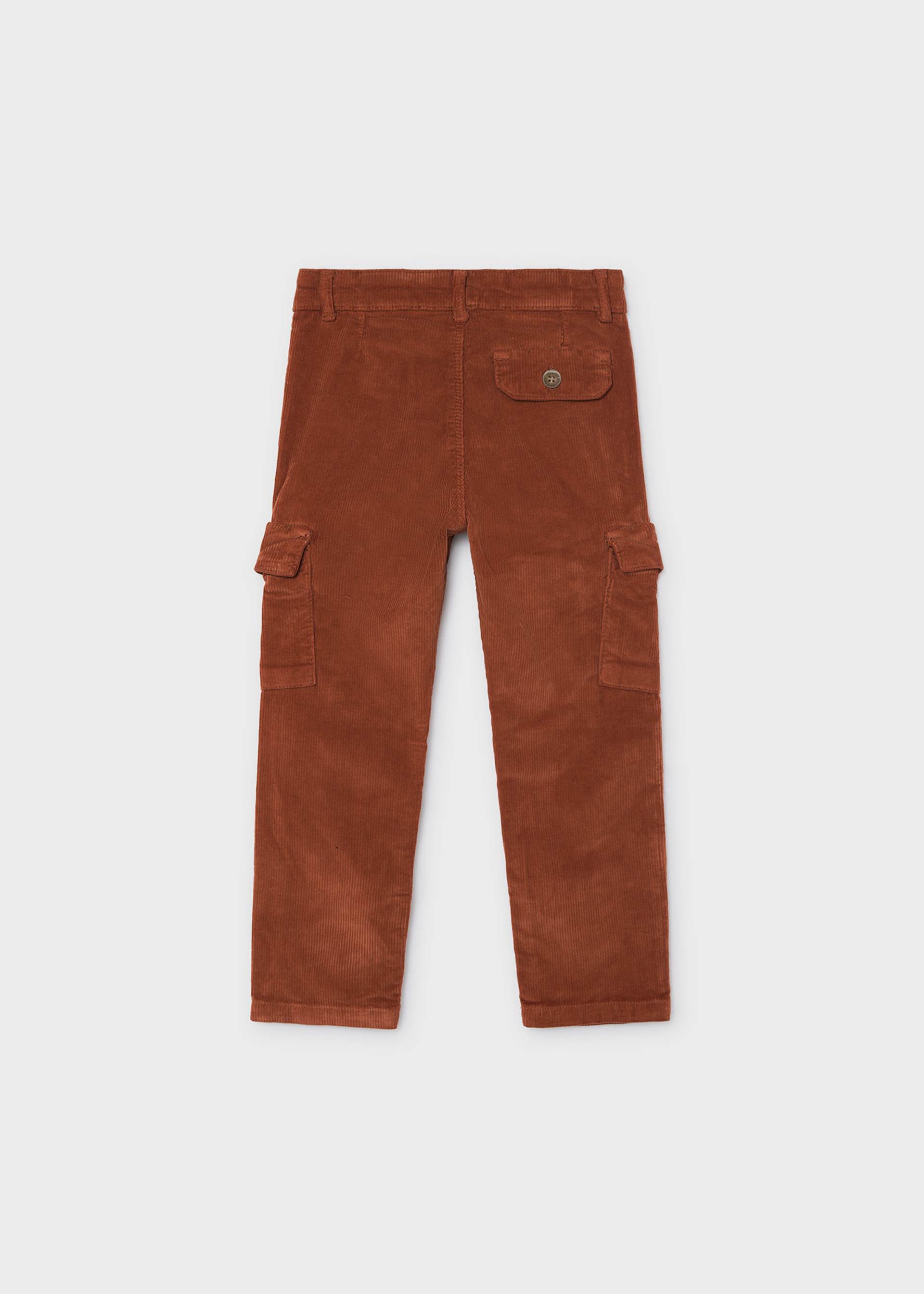 Boy Corduroy Cargo Pants
