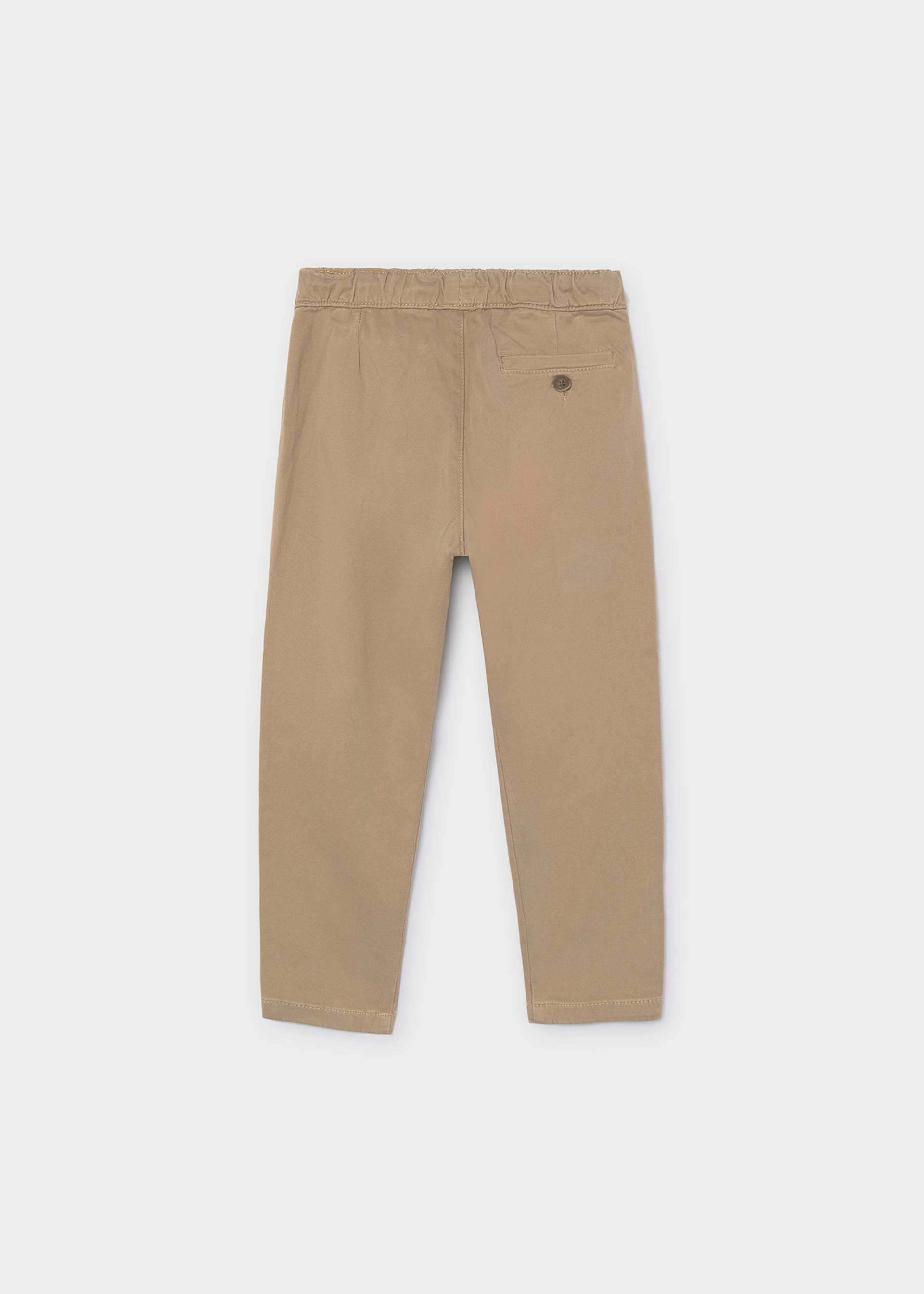 Calças chino jogger menino